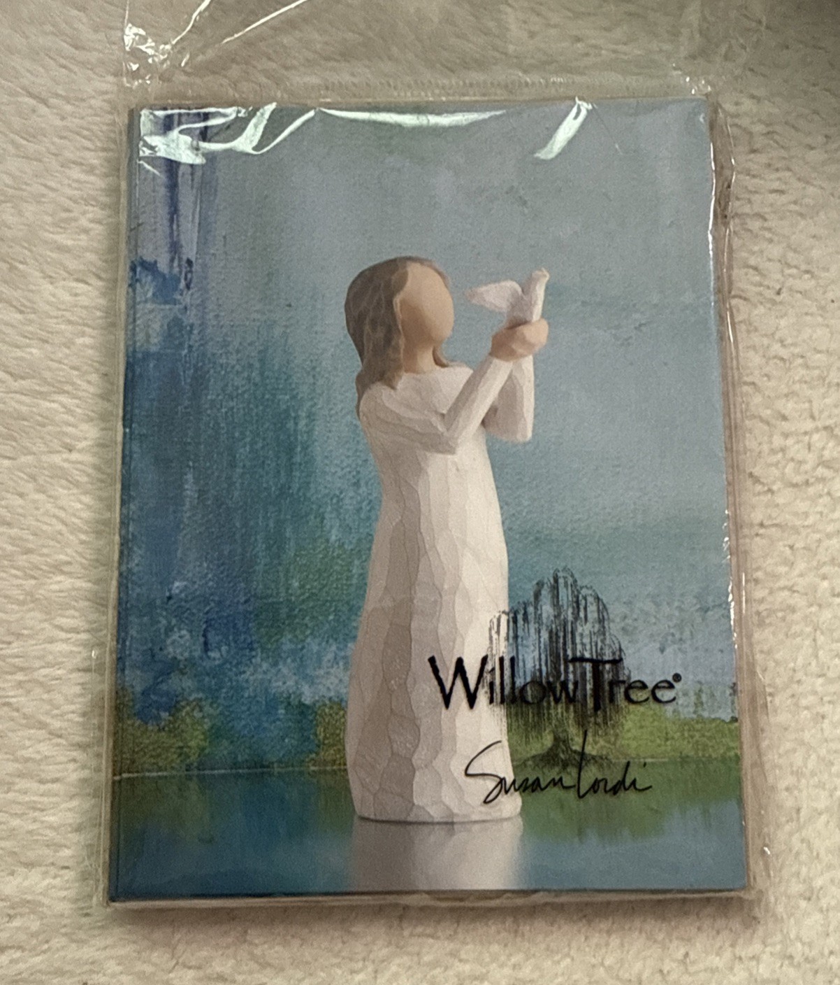 WILLOW TREE 8pk Note Cards w/Envelope “SOAR” Susan Lordi #27630 Blank NEW In Pkg