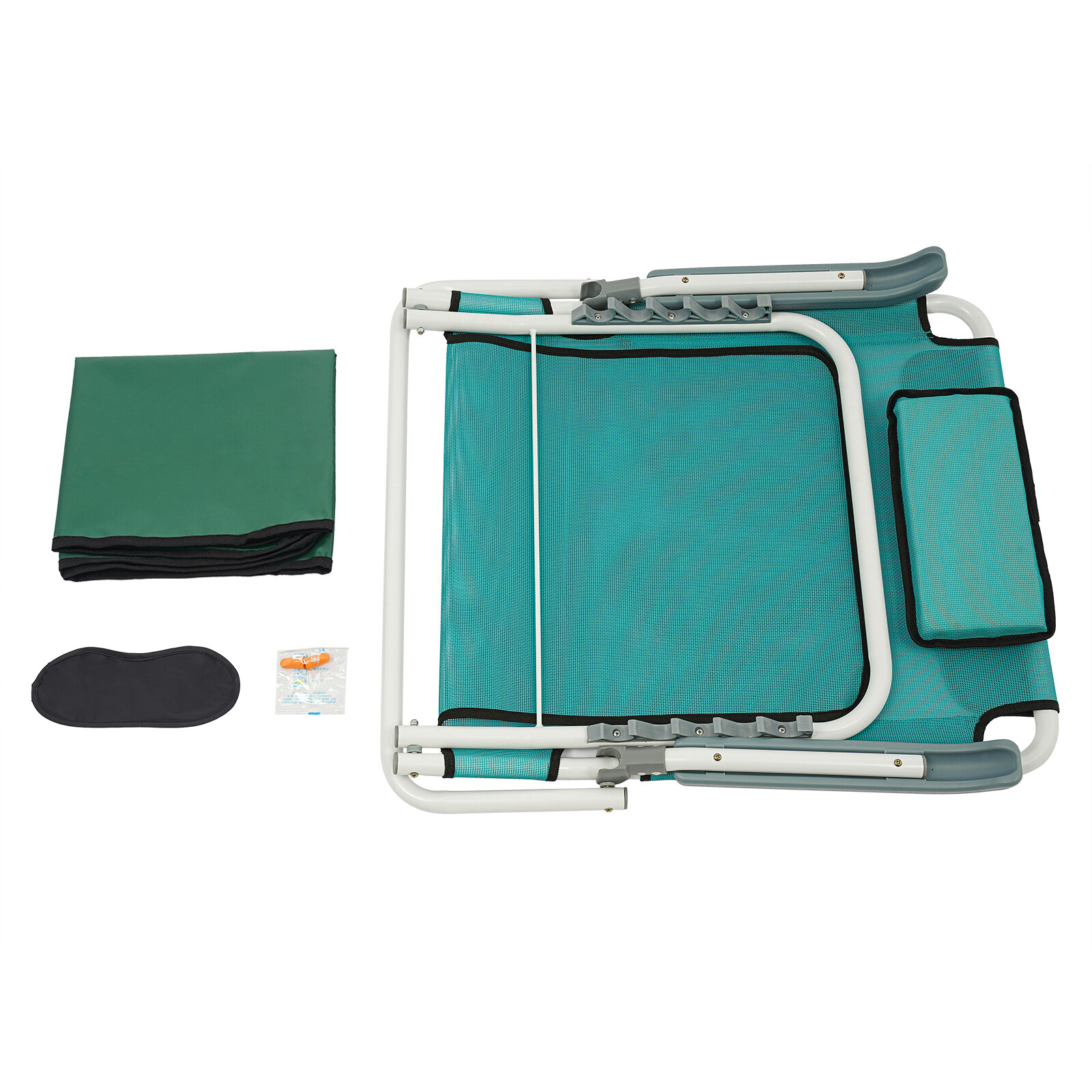 Lake Blue Sit-up Backrest 20°~75° Adjustable Angle Leisure Holder Backrest 90kg