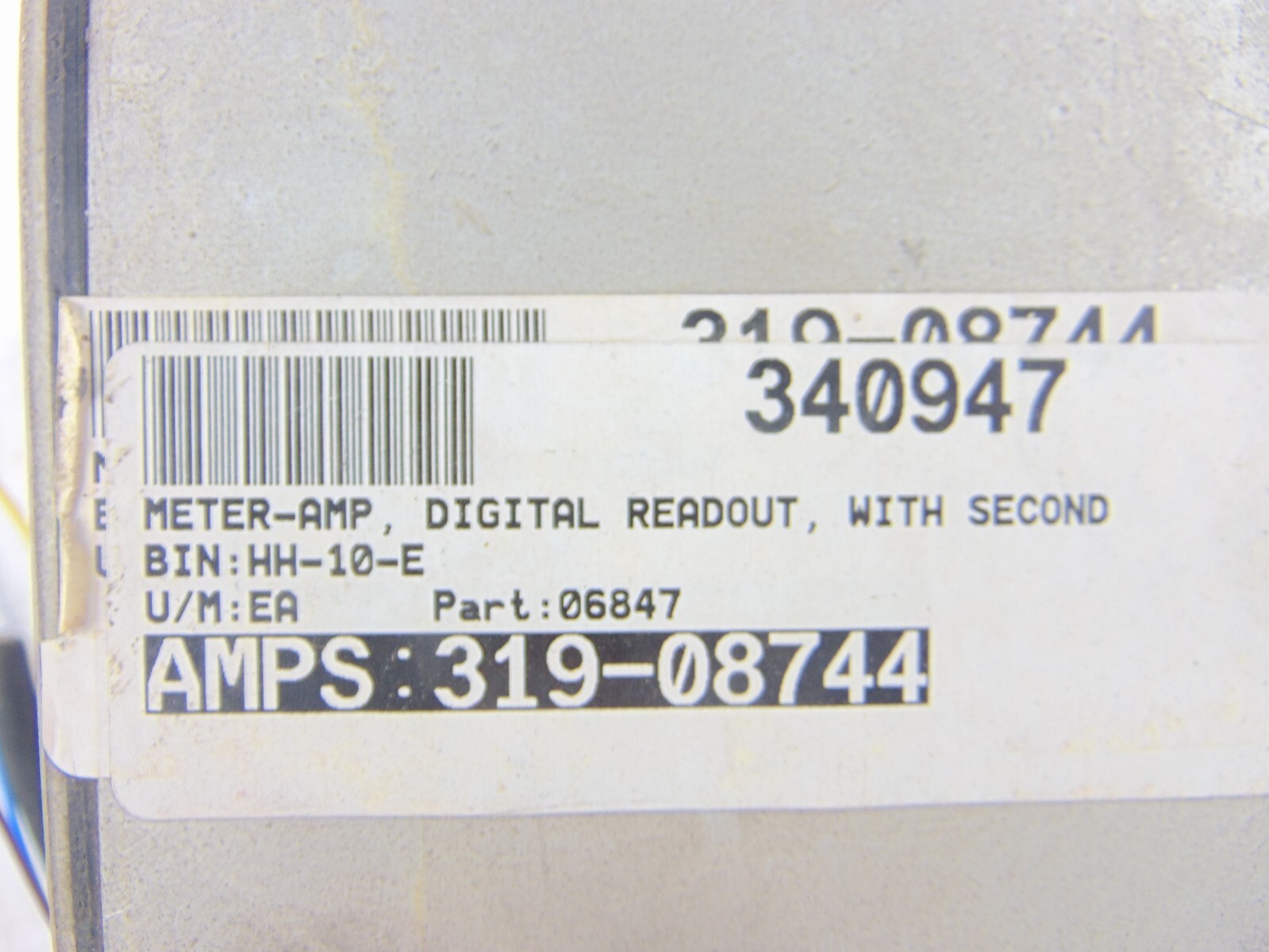 Multi Amp 06847 Digital Readout Meter