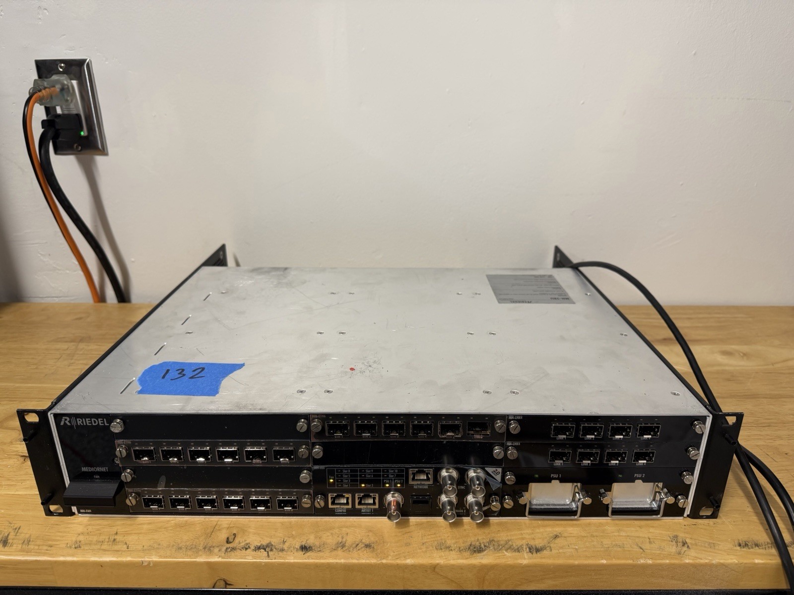 Riedel MediorNet MN-2RU Rackmount Modular Mainframe