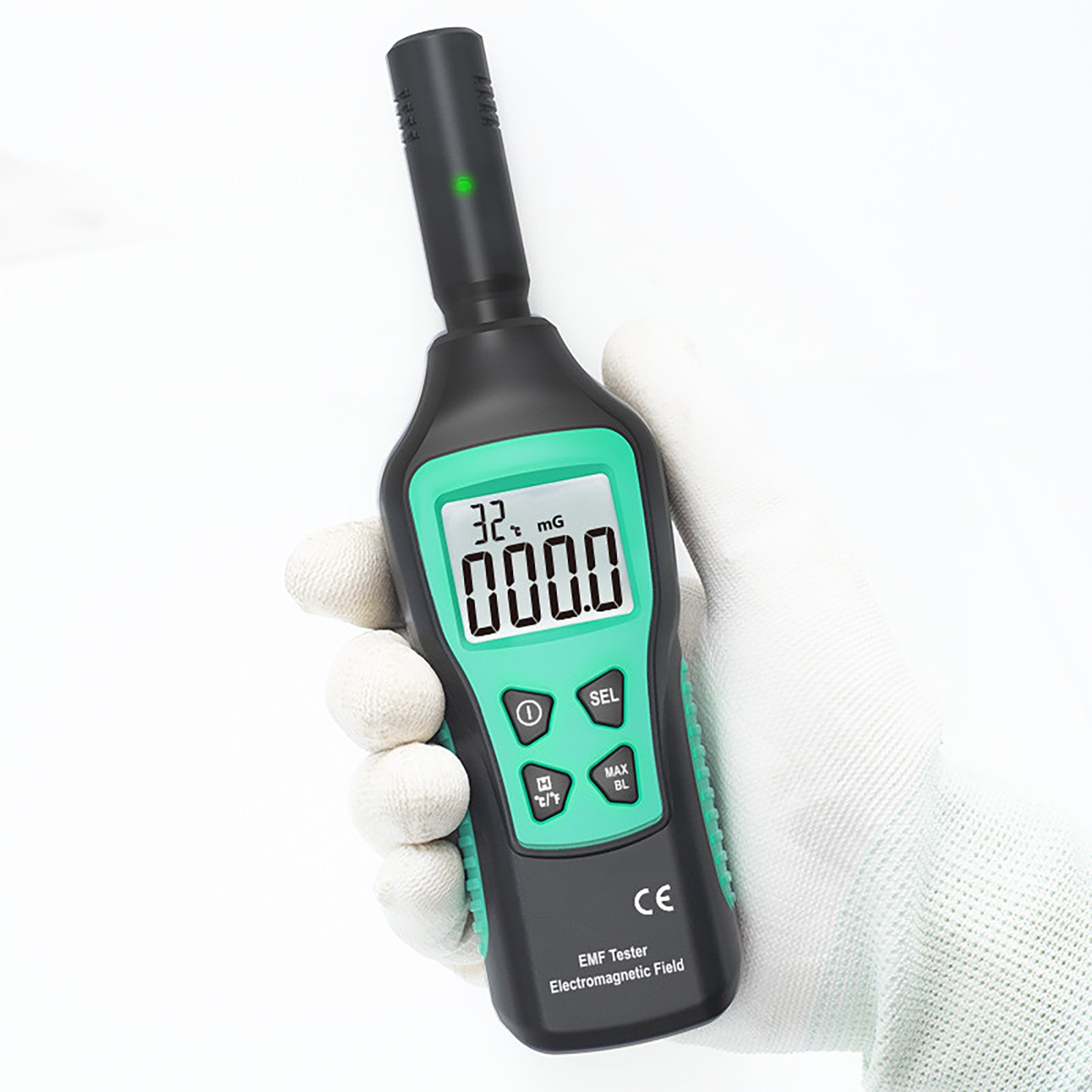 LCD Radiation Dosimeter EMF Meter Electromagnetic Radiation Detector Accessories