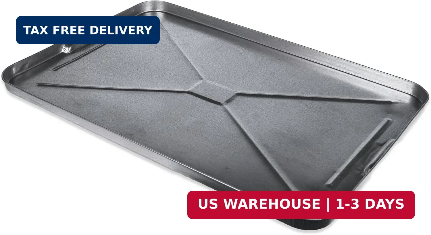 Funnel King 94482 Galvanized Drip Pan