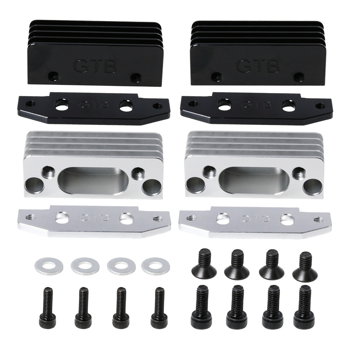 Metal Engine Mount Kyosho MP7.5 MP777 MP9 Inferno GT ST ST-RR Evo with Bolts
