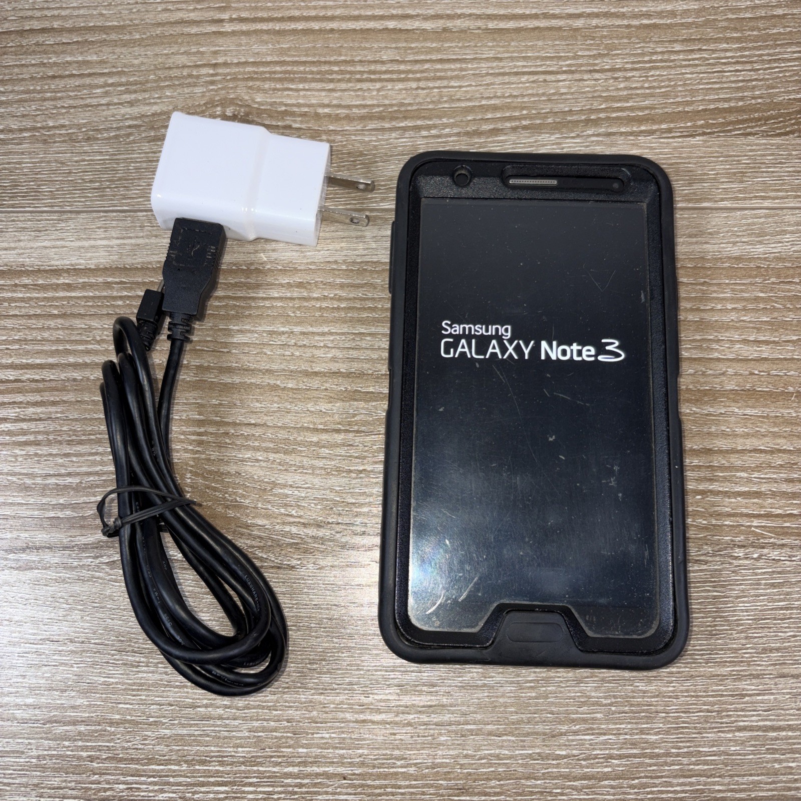 Samsung Galaxy note 3 N900T 32GB T-Mobile Unlocked Black With Otter Box Tested