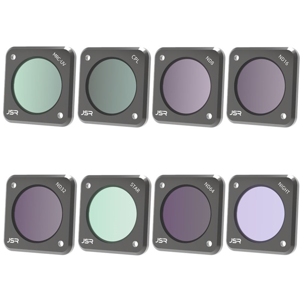 Camera Lens Filter CPL UV ND Night Filters Set For DJI Action 2 4K Sports Camera