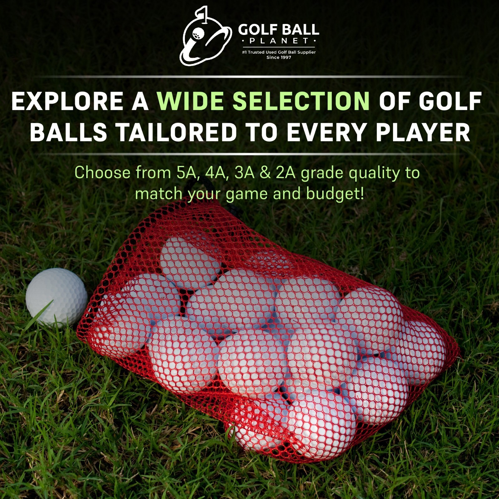 Bridgestone E6 AAAAA Mint 48 Used Golf Balls 5A