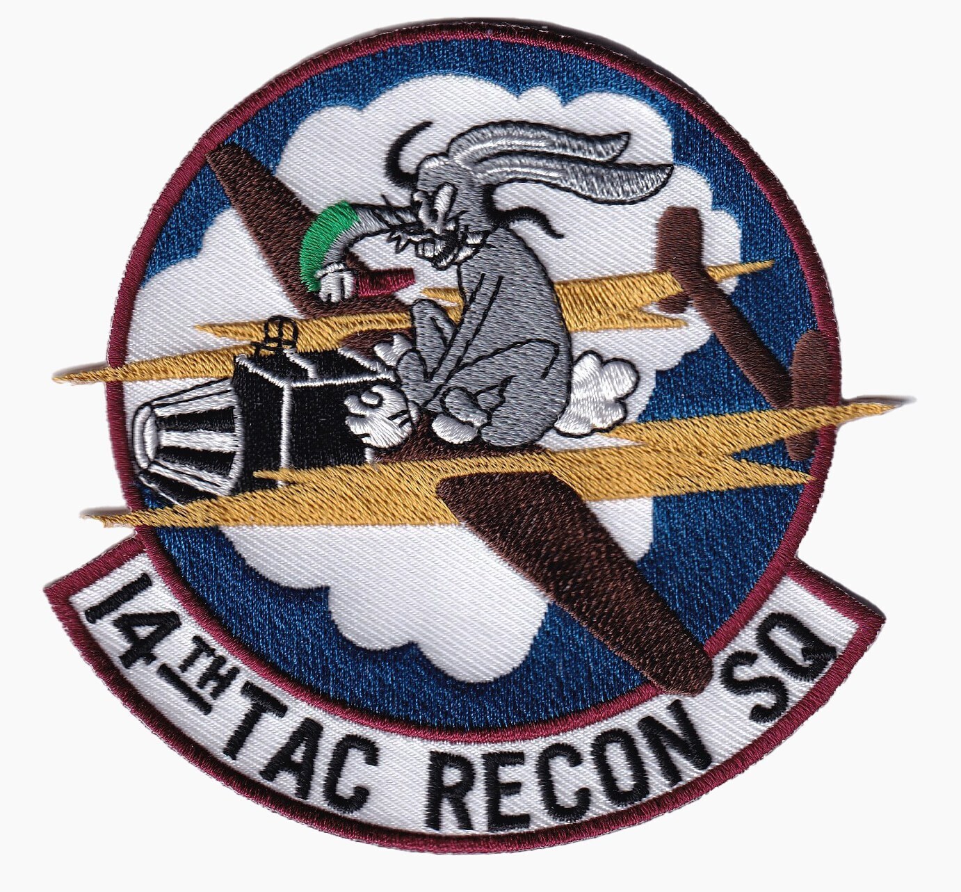 14th Tactical Reconnaissance Squadron Patch - Sew on, 4"