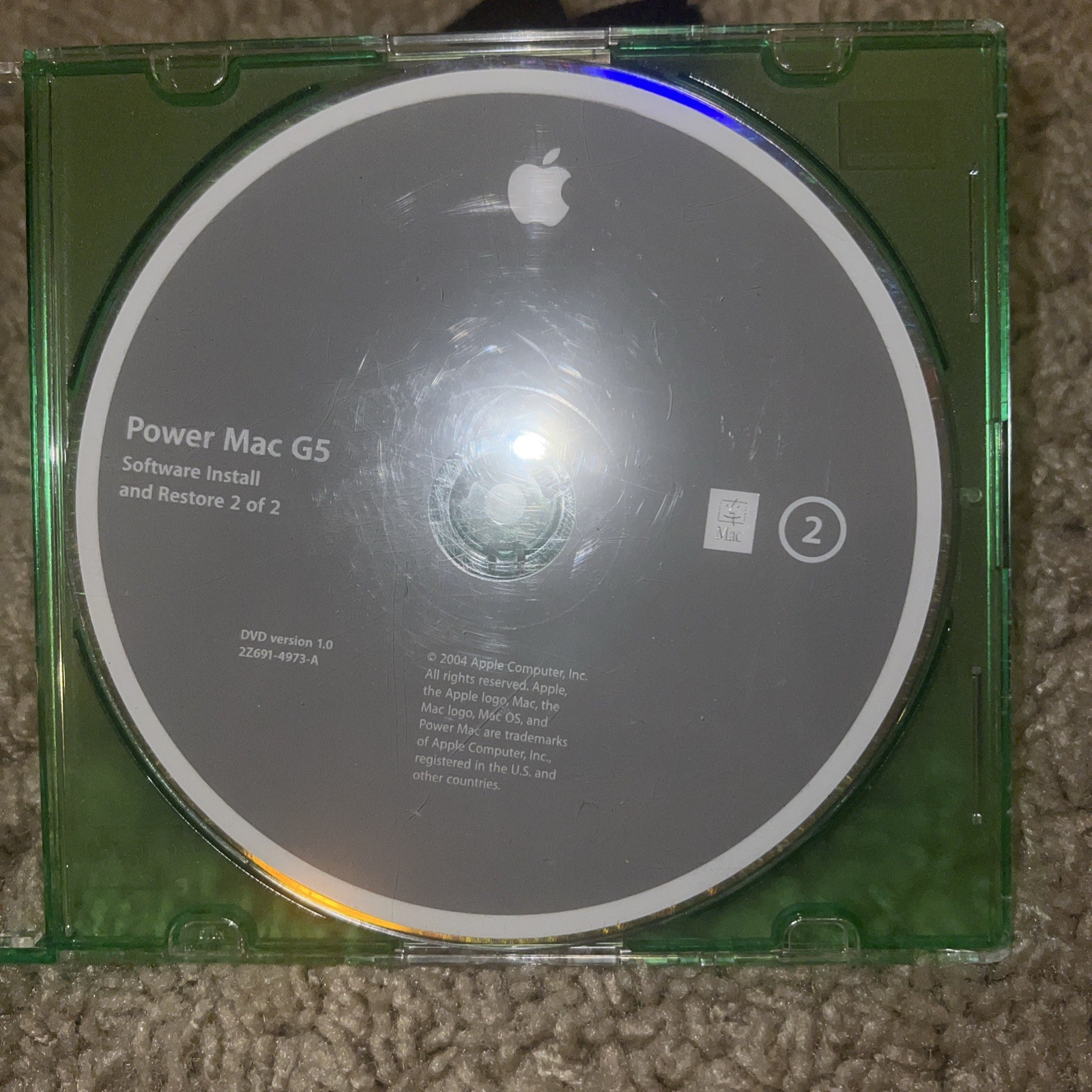 Apple Power Mac G5 Attract Loop Updated November 2004 Disc 2/2 only