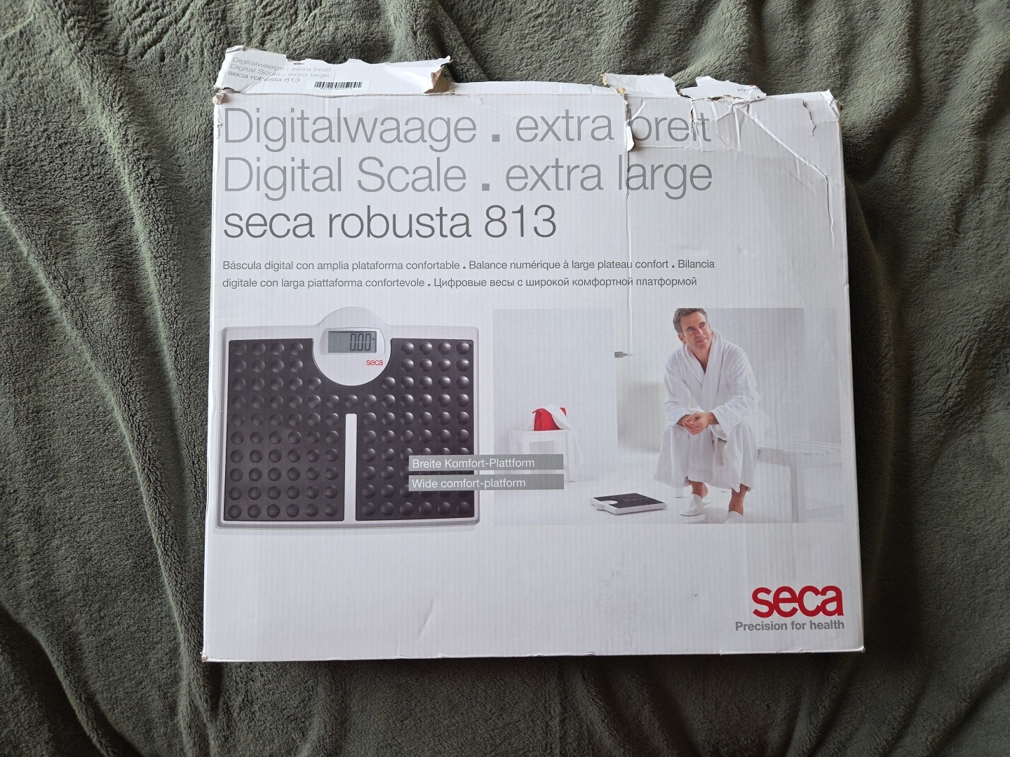 Seca 813 Robusta High Load-Bearing Capacity Electronic Flat Scale
