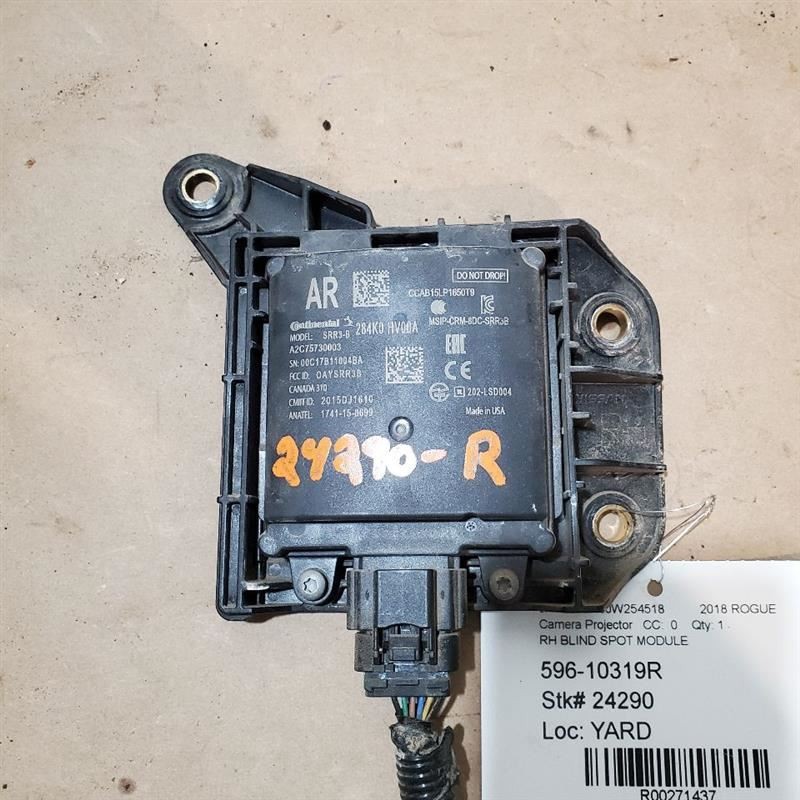 Passenger Camera/Projector Radar Unit Side Obstacle Fits 18-19 QASHQAI 271437