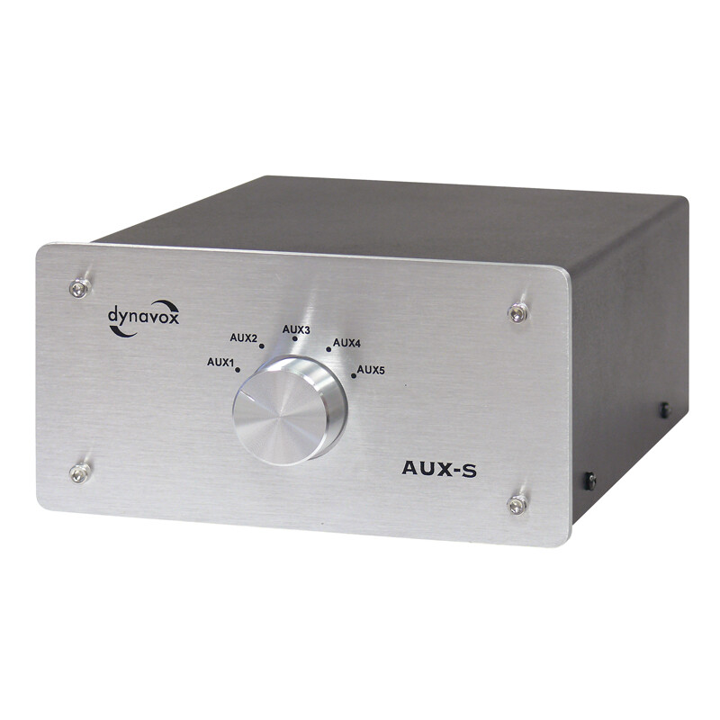 Dynavox Input Expansion / Switch AUX-S Silver Source Switcher