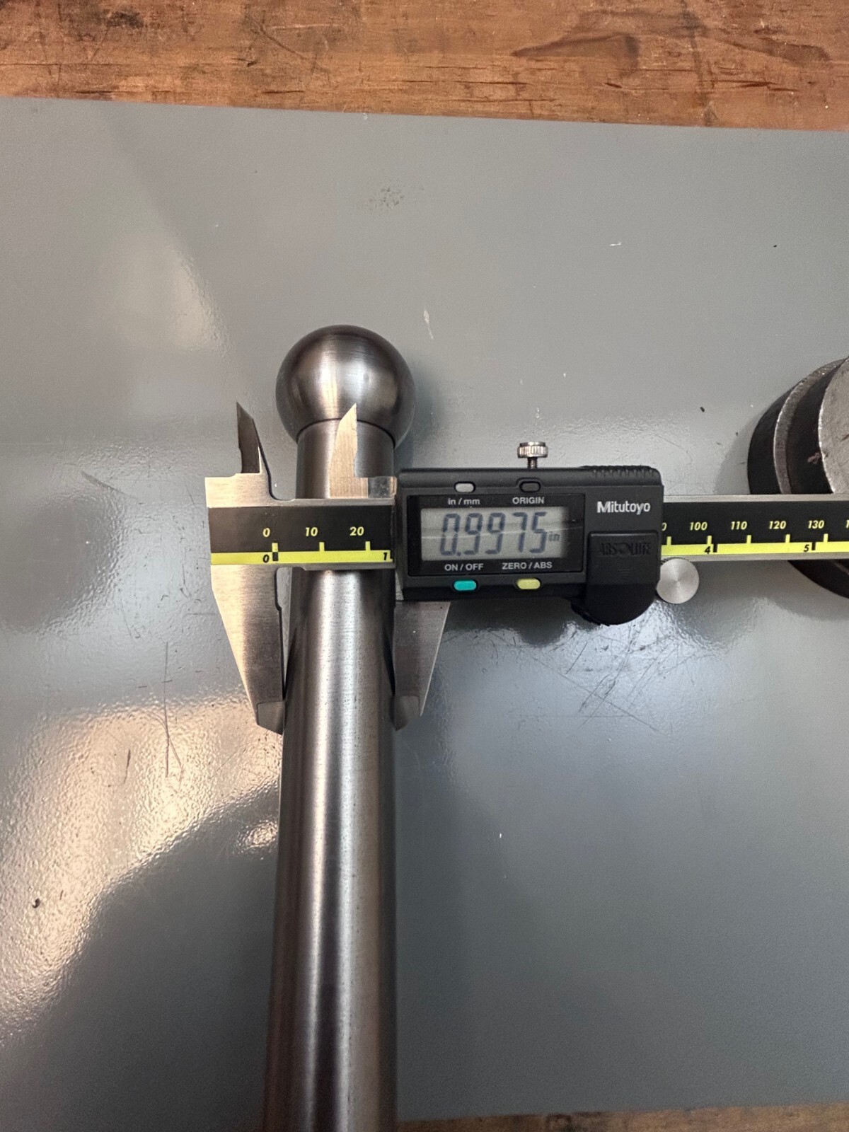 Large Vise Replacement Spindle Handle 1" X Pick Length