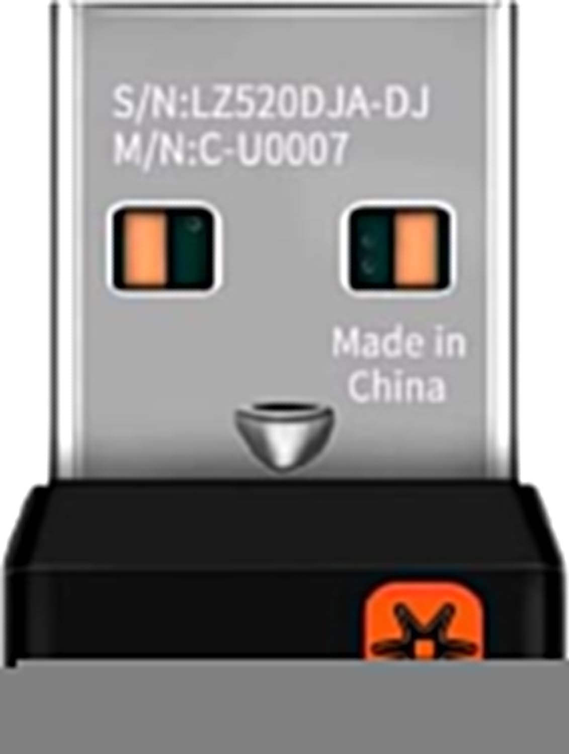 Compact Logitech Unifying Receiver - Works with Up to 6 Peripherals, Easy Setup