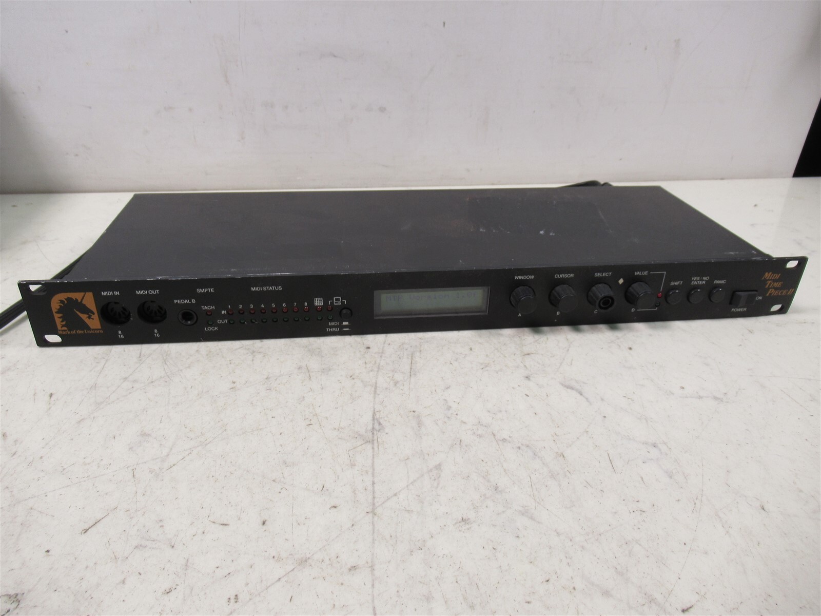 Mark of the Unicorn MIDI Time Piece II Rack Mount Deck