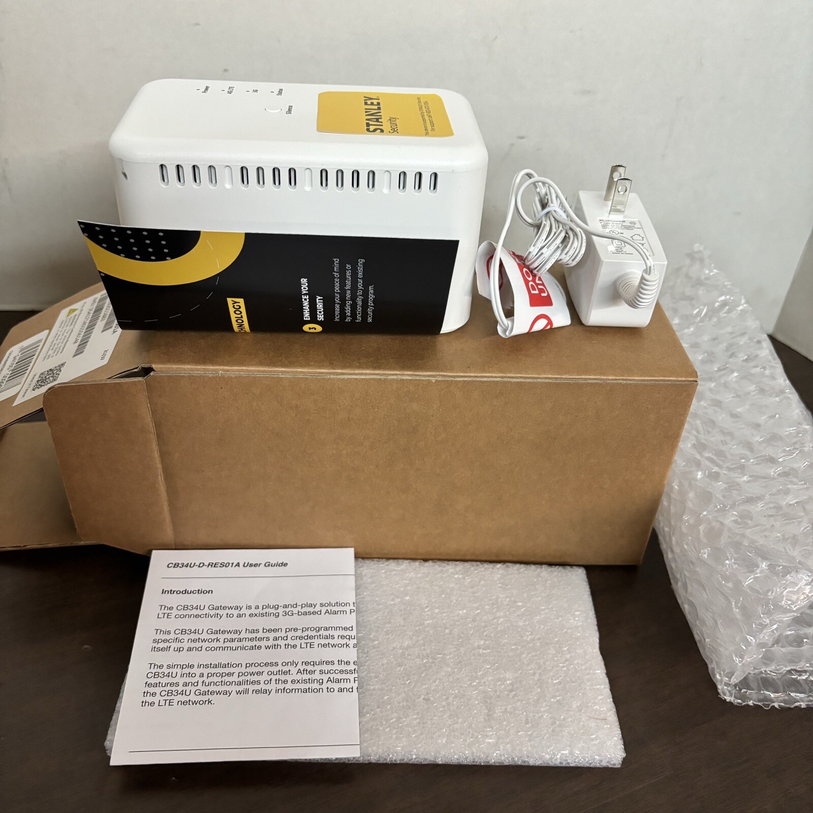 Stanley Security Cell Bounce AlarmNet AT&T 3G to LTE Conversion CB34U-D-RES01A