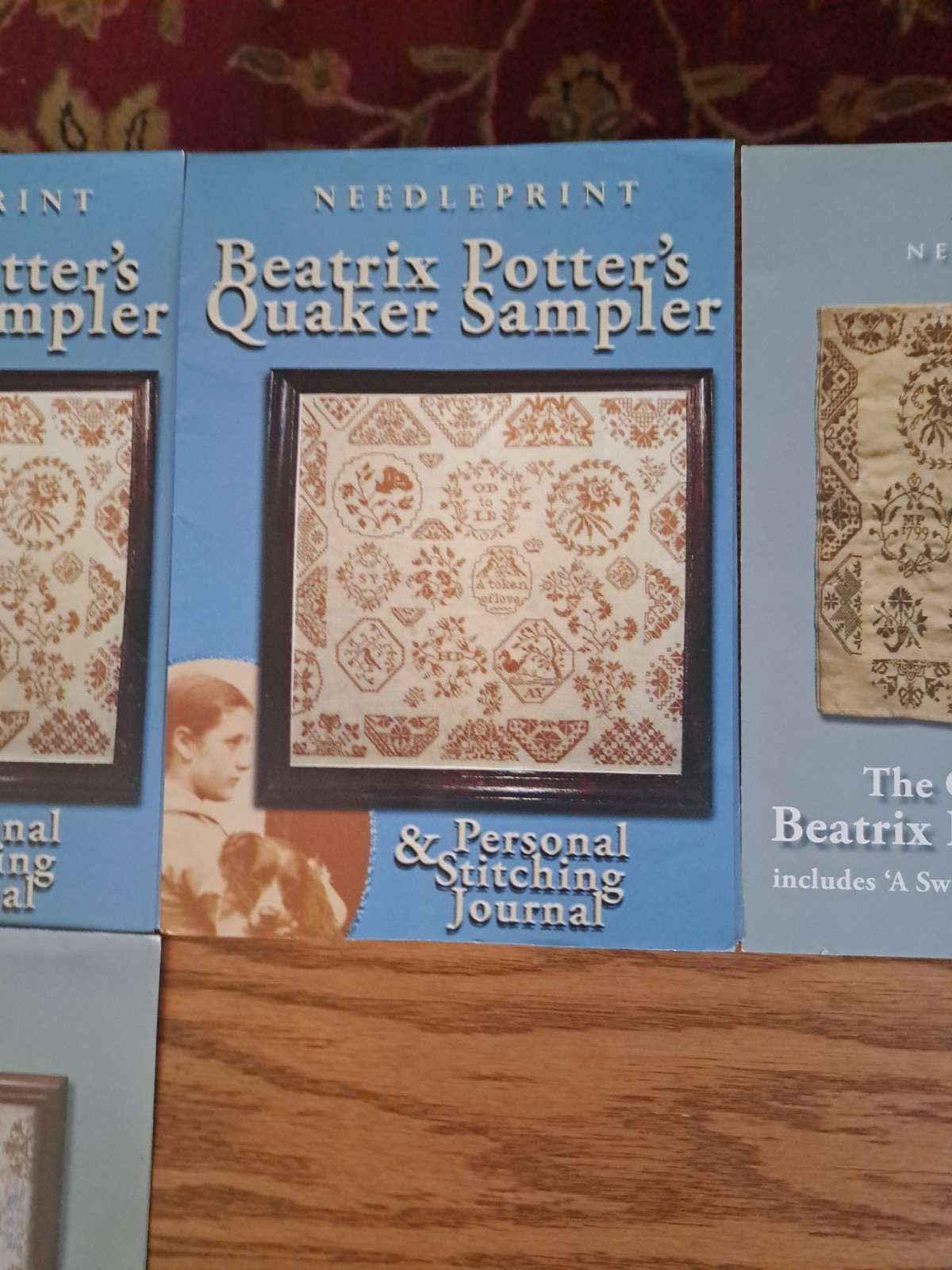 Needleprint Samplers Pattern Lot of 7