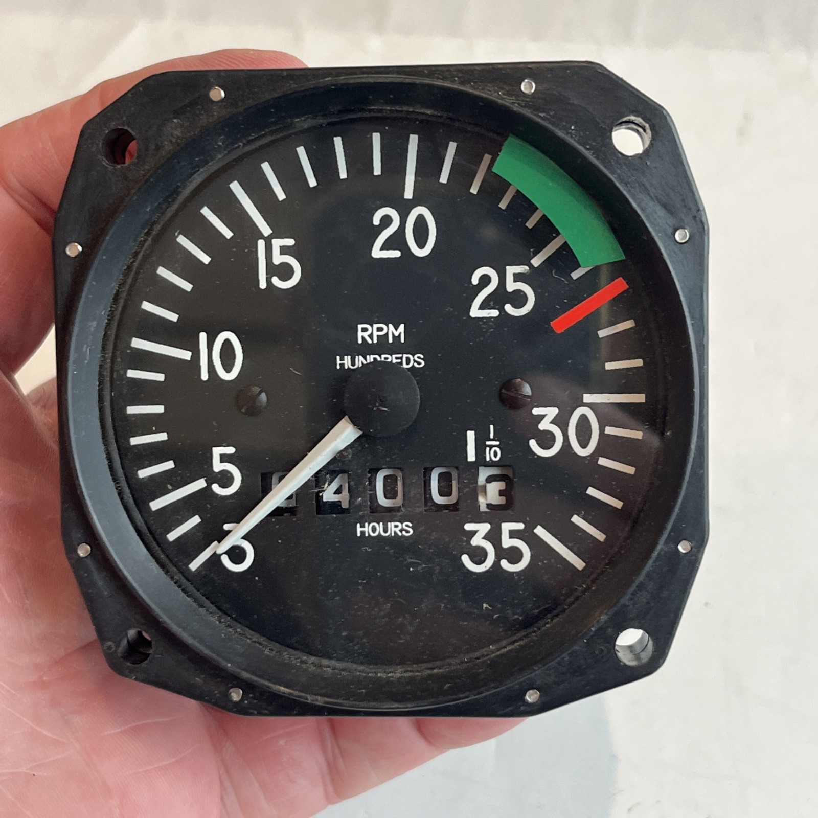MITCHELL MECHANICAL RECORDING TACHOMETER P/N D1-112-512