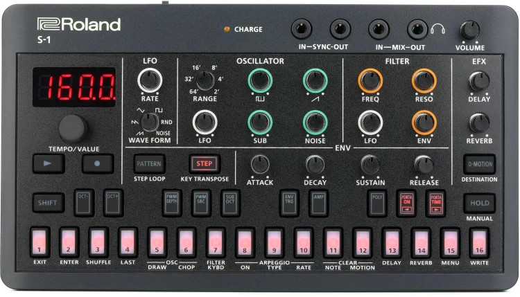 Roland Aira Compact S-1 Tweak Synthesizer