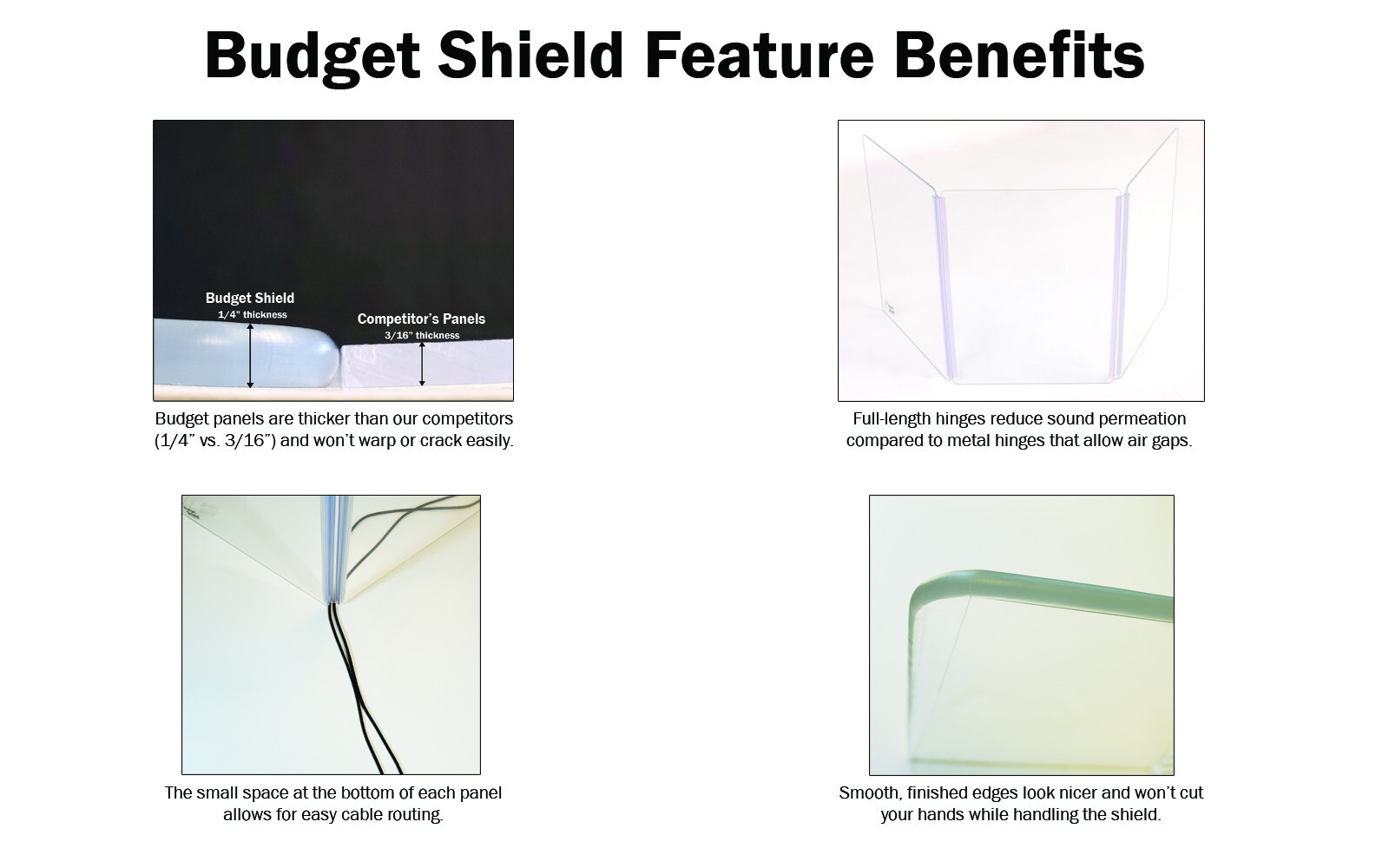 NEW 5-foot tall, 1-Panel Drum Shield, Plexiglas Drum Screen, Drum Cage