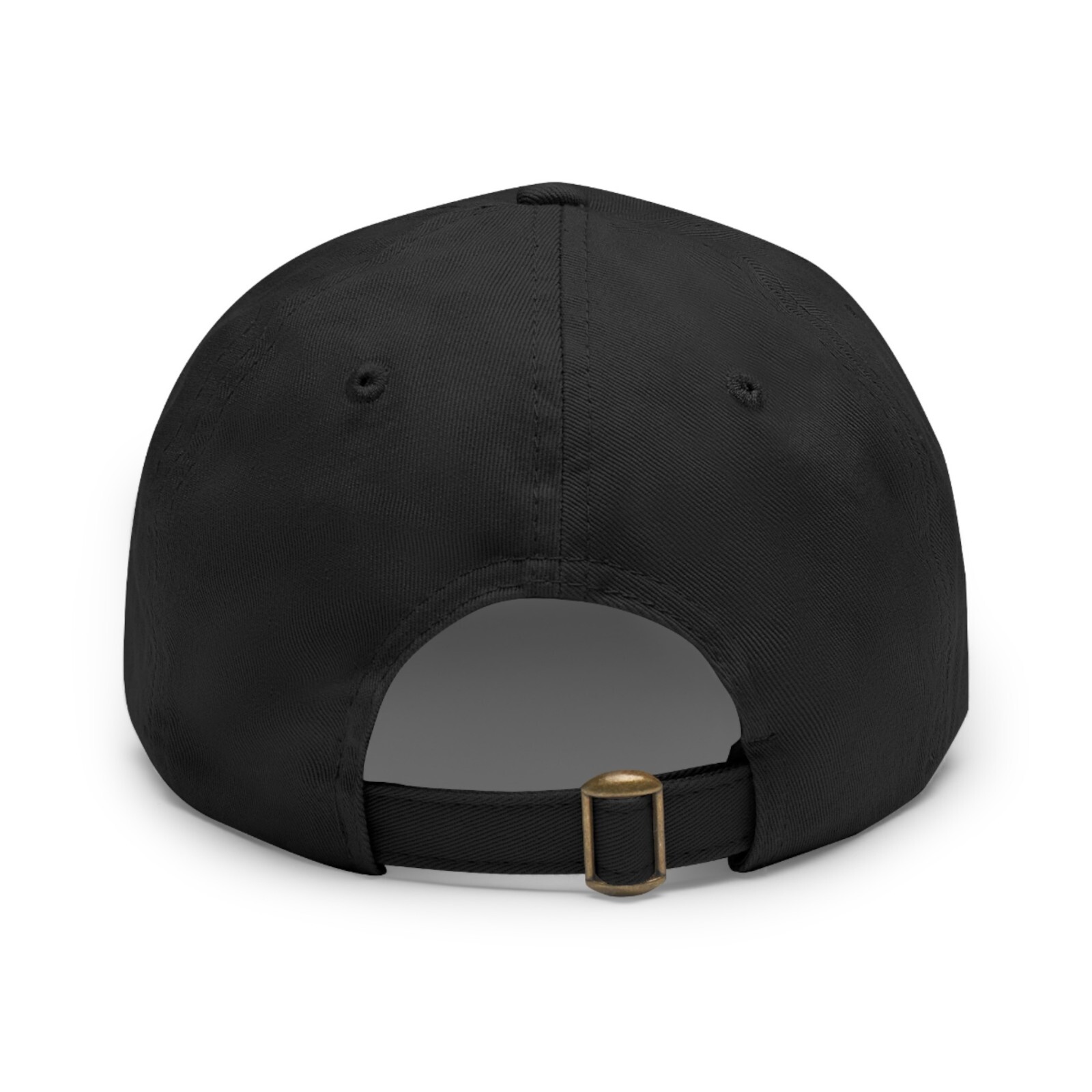 Sea Doo Team Ski Snowmobile Black Dad Hat with Leather Patch