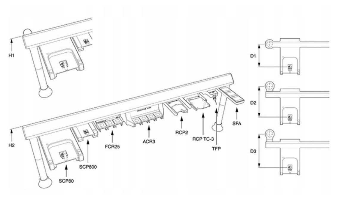 A-4192-0002 Modular Replacement System MRS 600 mm - NEW