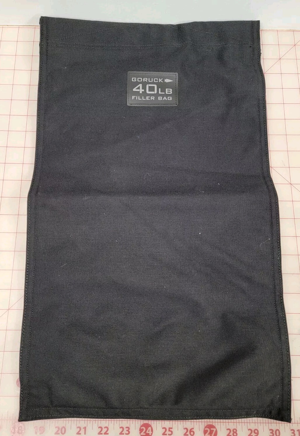 F40-0101 GoRuck Black 40 Pound Sandbag Filler Bag