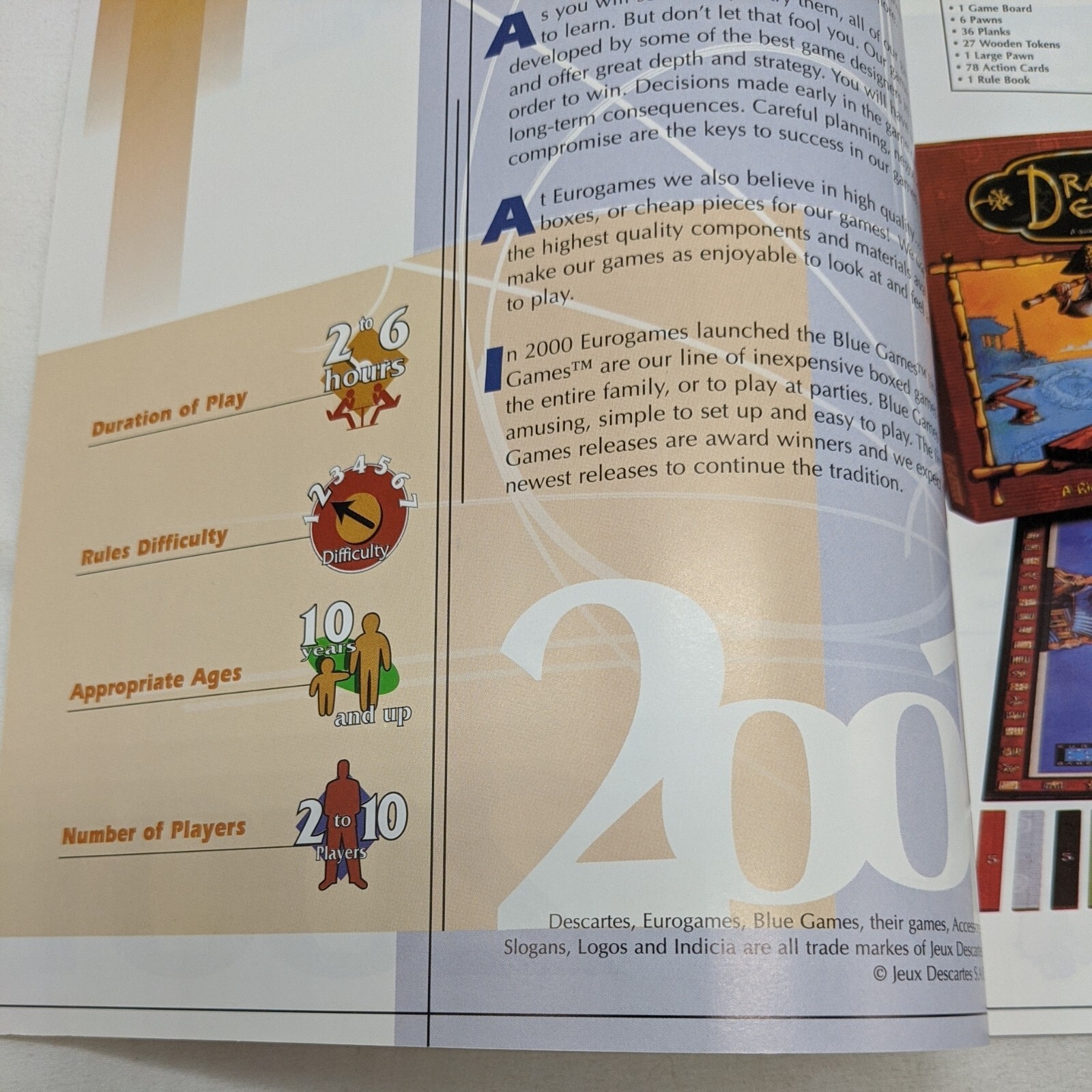 2001 Eurogames Desecrates Board Game Catalog