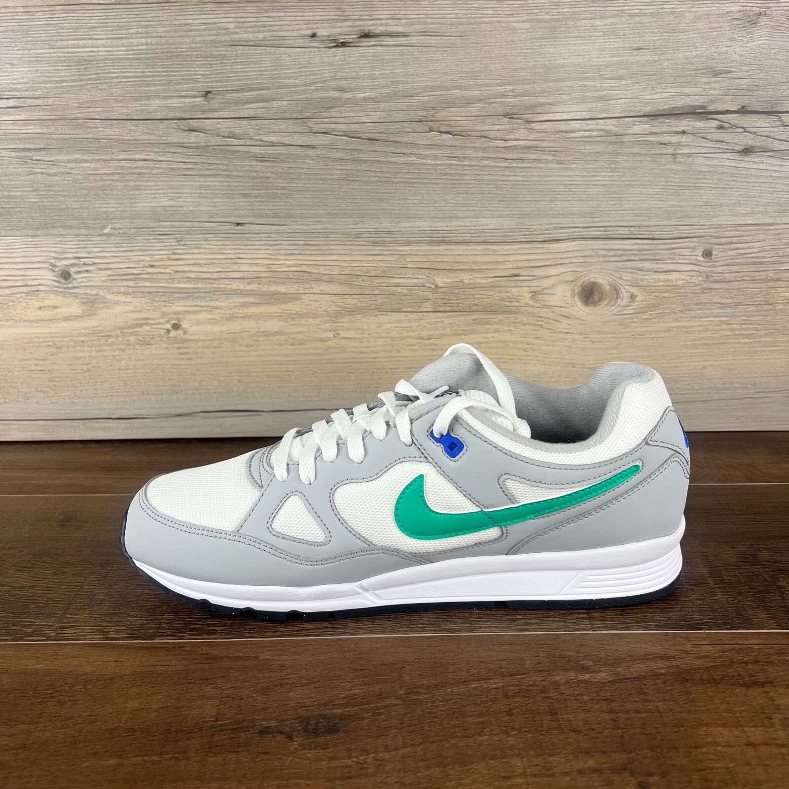 Nike Air Span 2 Mens Size 11 Wolf Grey Clear Emerald White AH8047 012