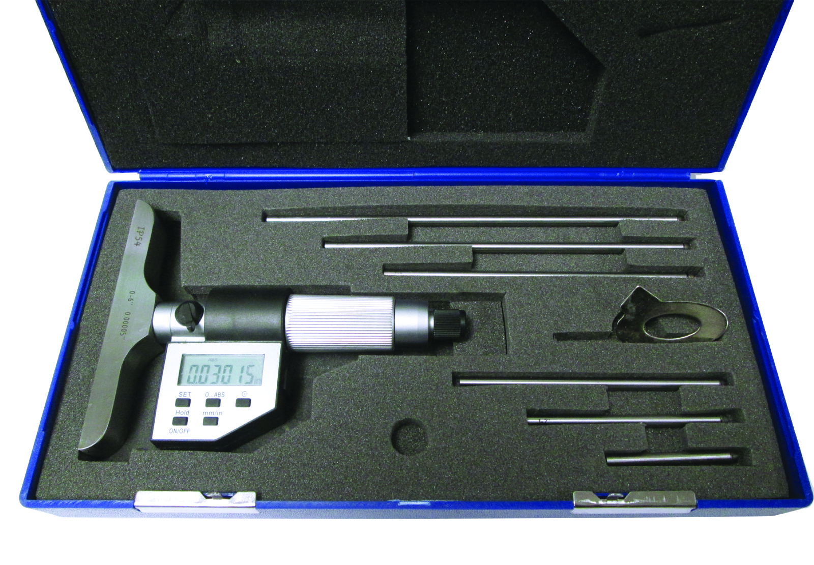 0 - 6" / 0 - 150mm Electronic Depth Micrometer