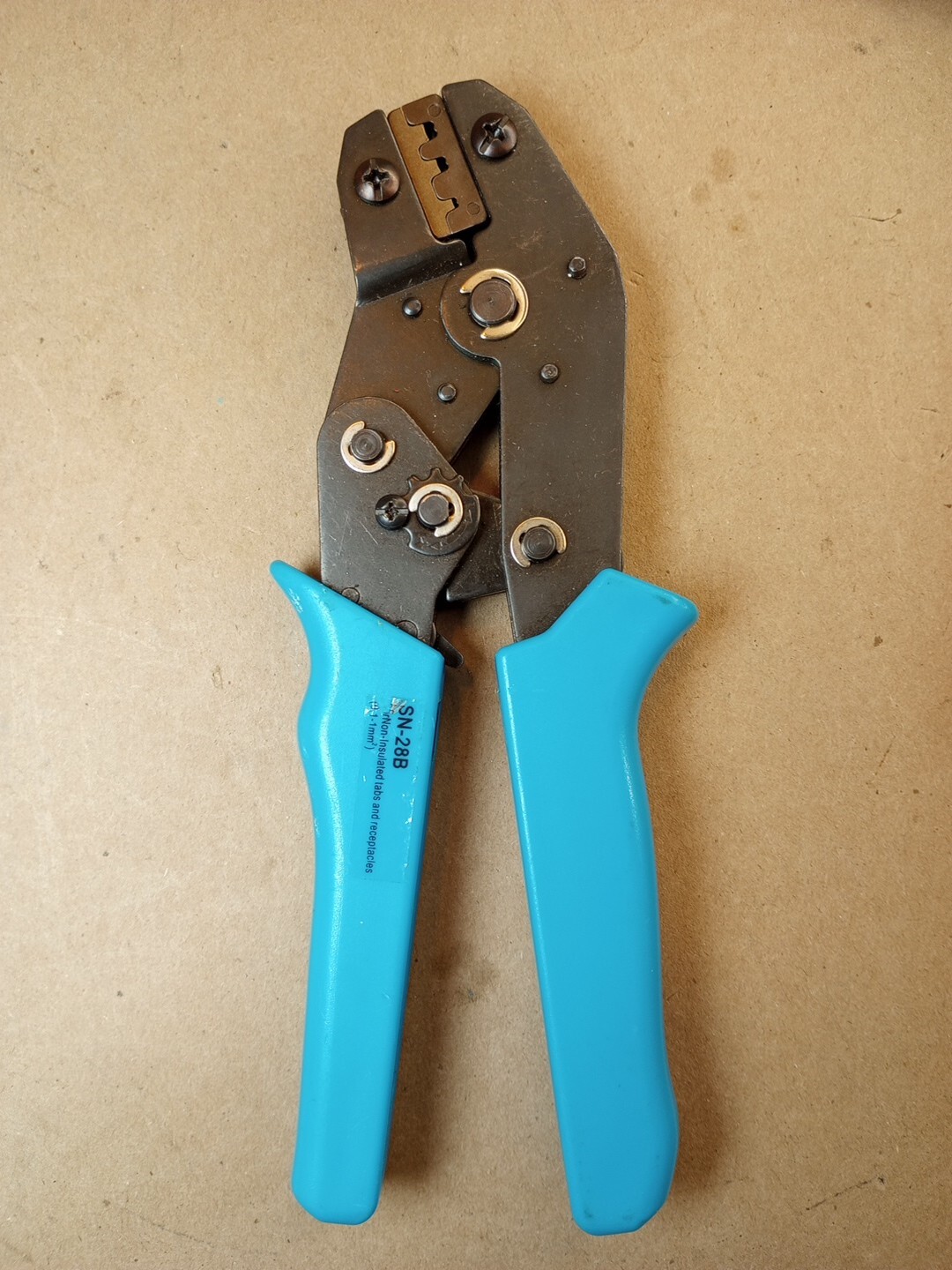 SN-28B Pin Crimping Crimper Tool 0.25mm .050mm and 1.0mm²
