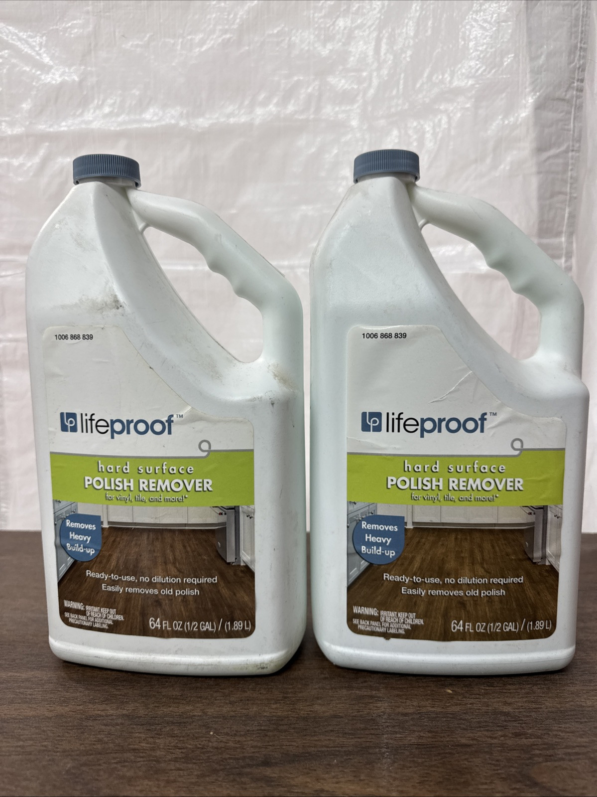 Lot of 2: Lifeproof Hard Surface Polish Remover