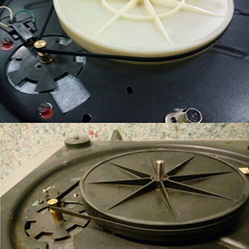 11pcs Turntable Belt Different Specifications Rubber Belt Replace Turntable