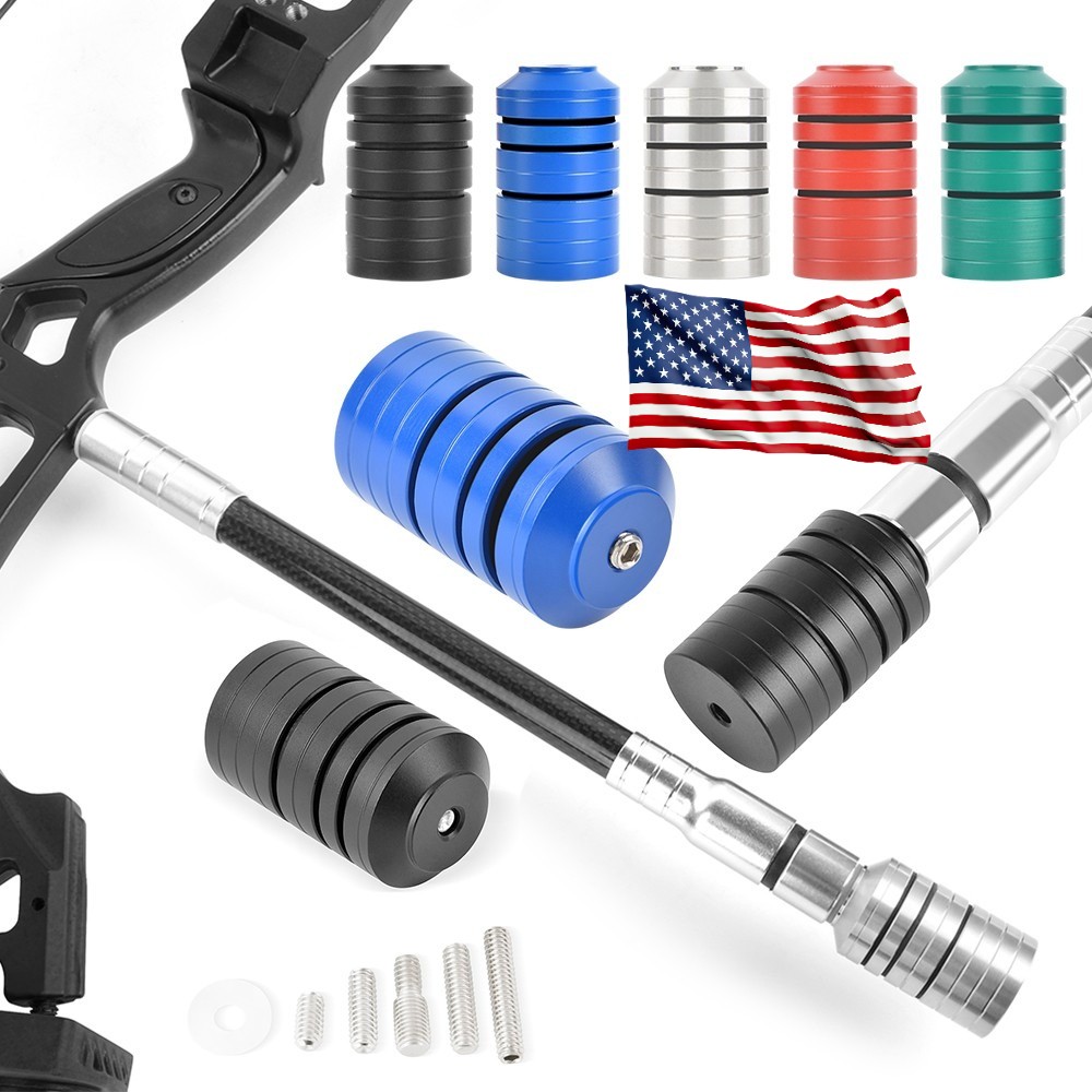 Compound Bow Stabilizer Weight Archery Bow Riser Counterweight Hunting Target US