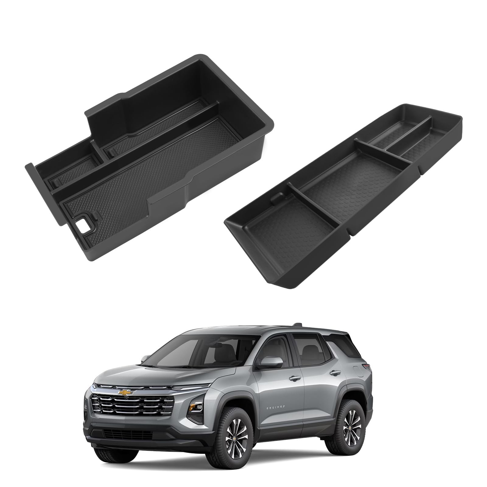 Center Console Organizer for Chevy Equinox 2025 2026 - Armrest Storage Tray