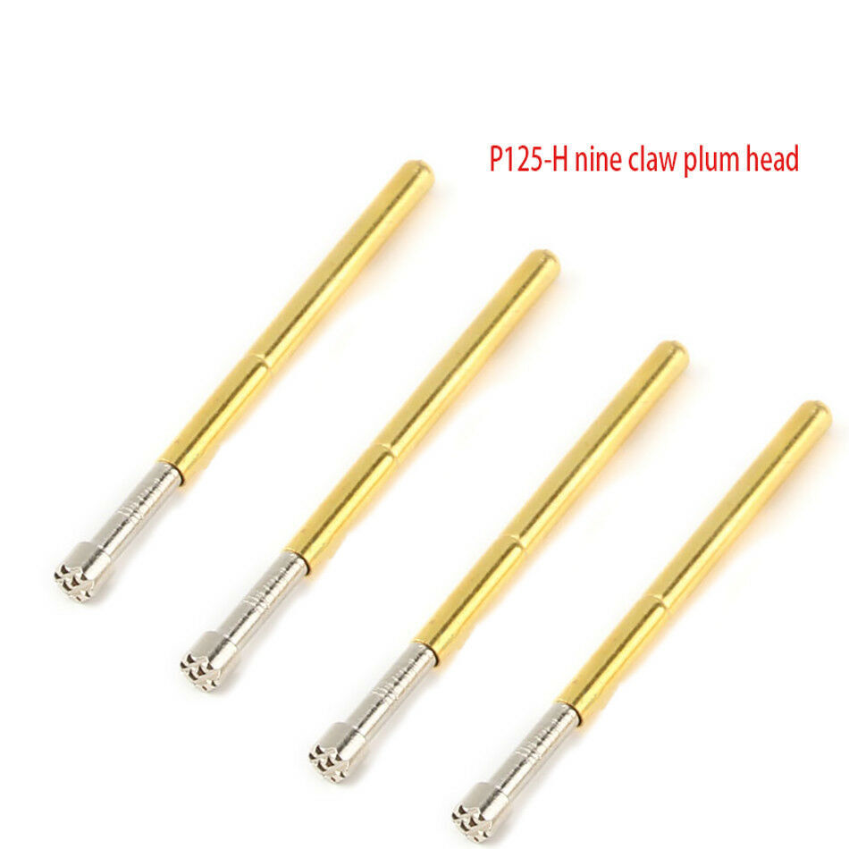 Dia 0.68mm-2.36mm Multiple Types Spring Test Probe Pogo Pin Receptacle Tool Set