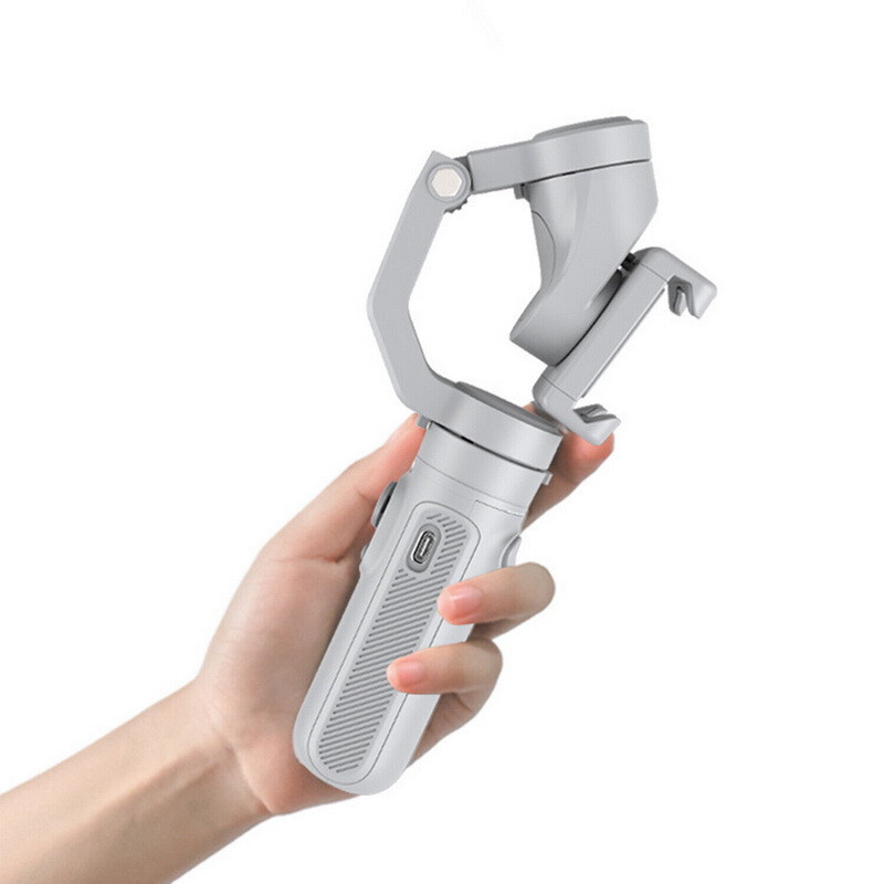 Foldable Handheld Three-axis Gimbal Stabilizer Anti-shake For Phone HQ3 USB31