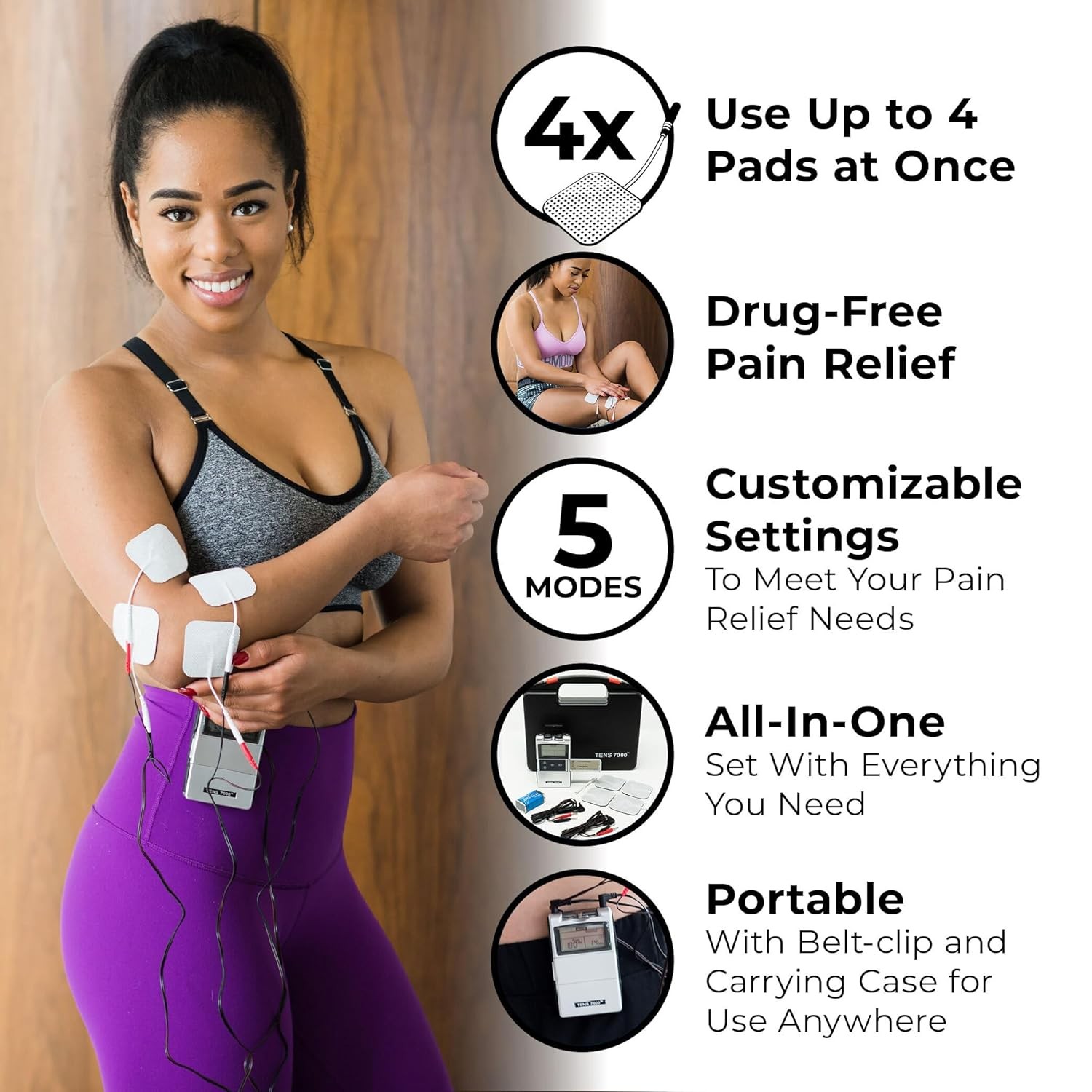 TENS 7000 Digital Unit Muscle Stimulator