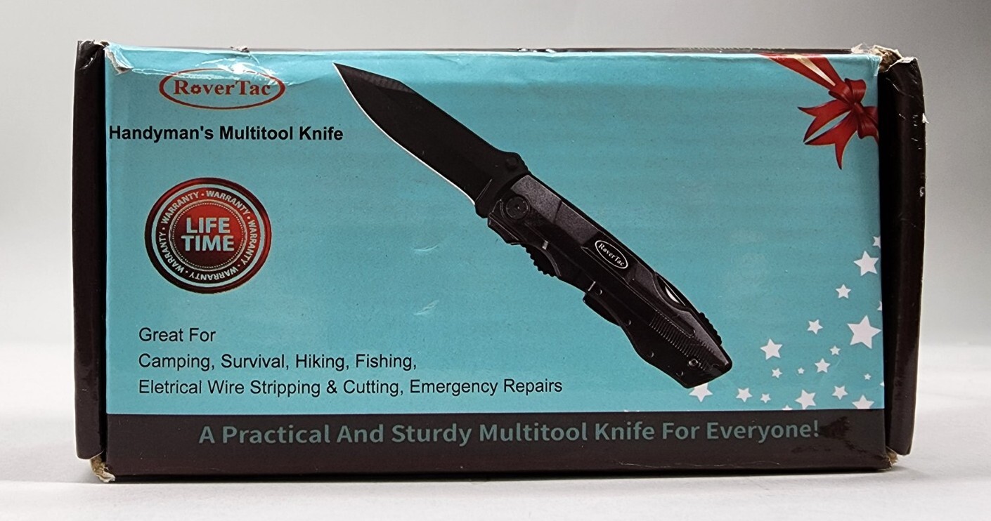 RoverTac Handyman's Multitool Pliers Pocket Knife Camping Tool