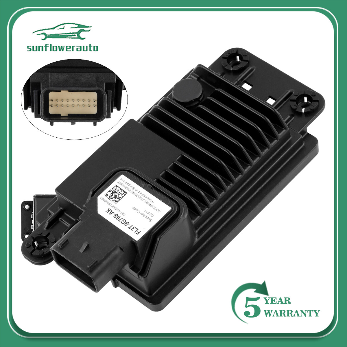 OEM Radar Cruise Control Distance Sensor For 2015-2020 Ford F150 FL3Z-9E731-D