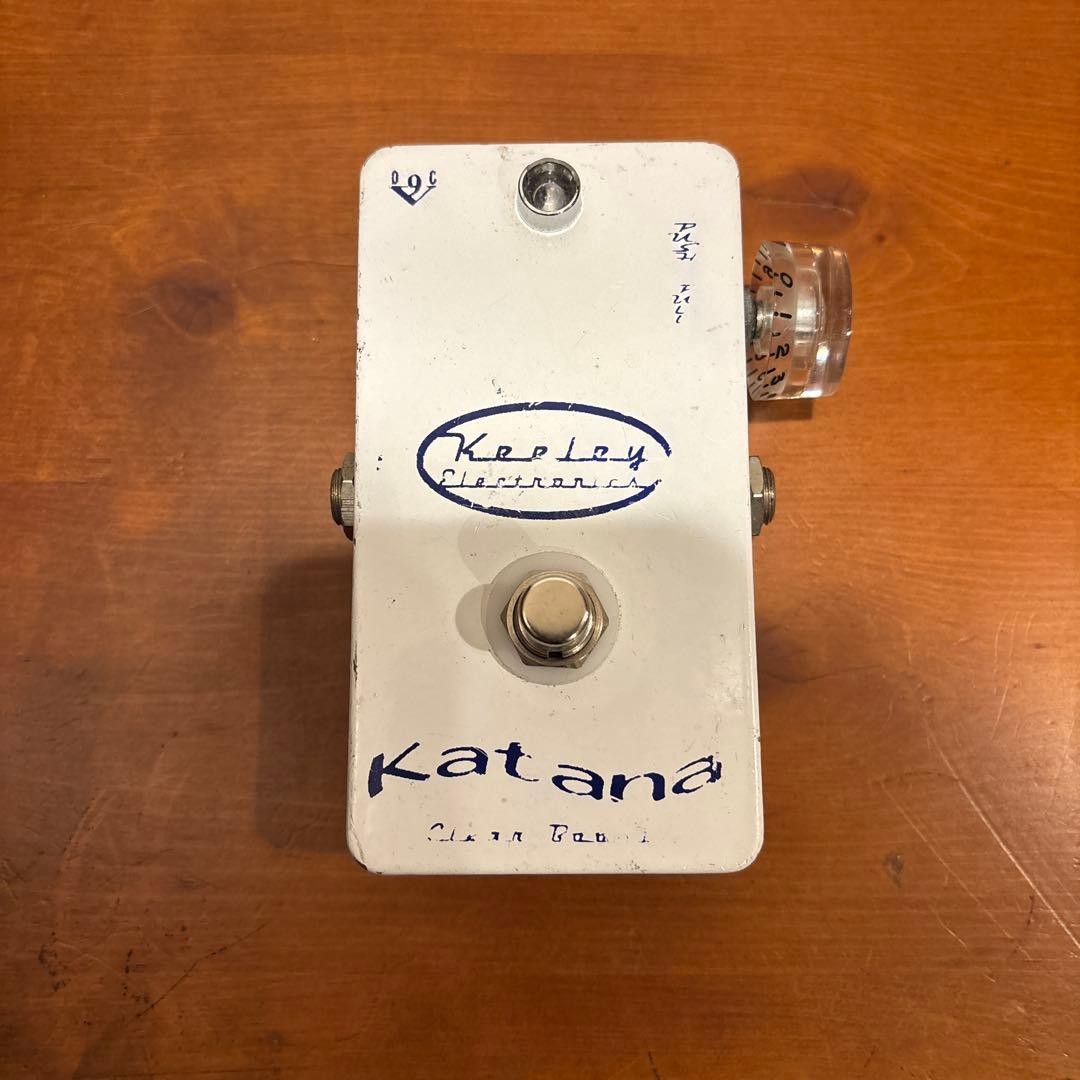 Keeley Katana Boost Early Model Operation Confirmed