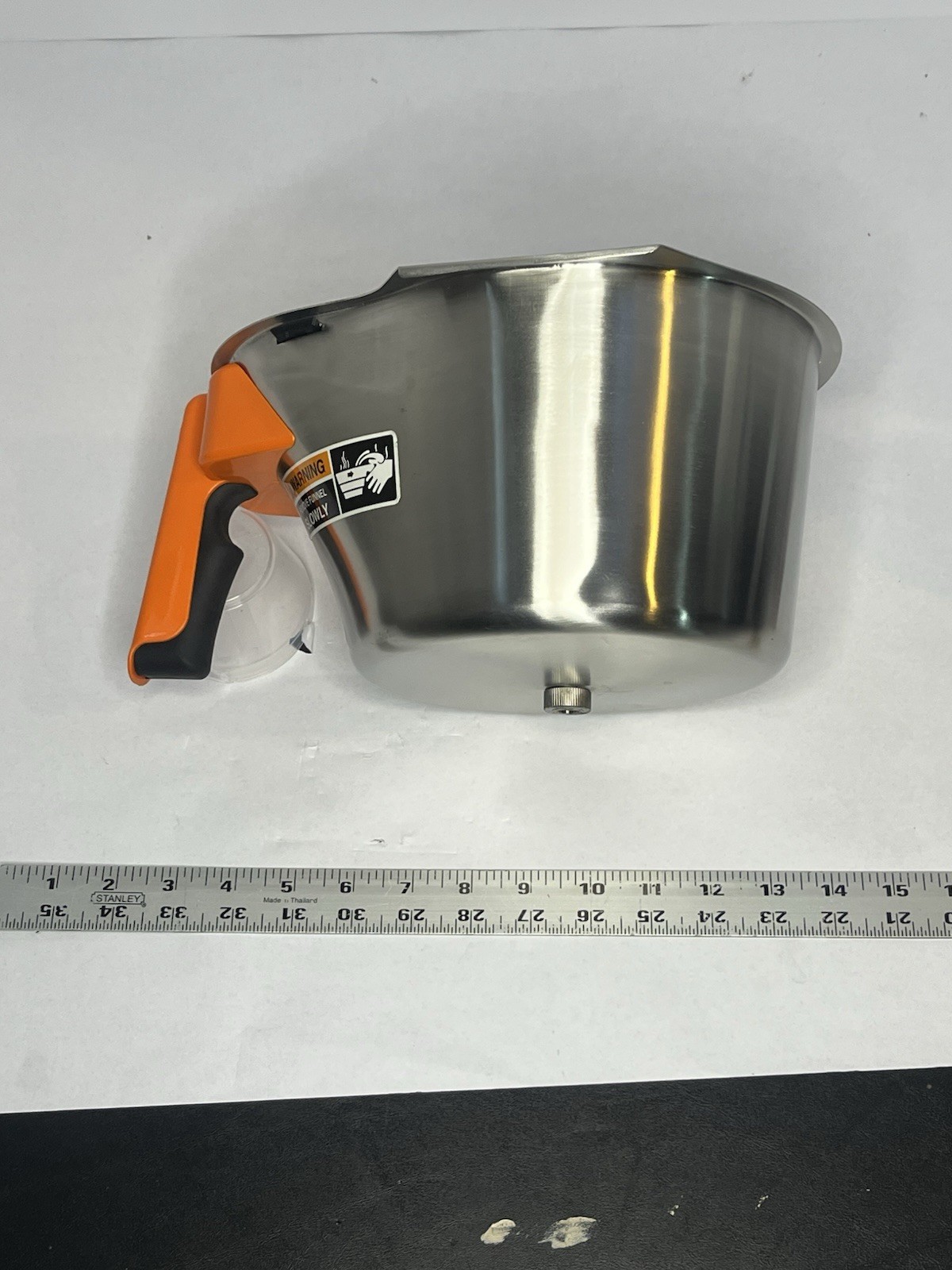 BUNN 54675.0006 Orange Handle SS Brew Funnel – Smart Funnel / BrewWISE – New
