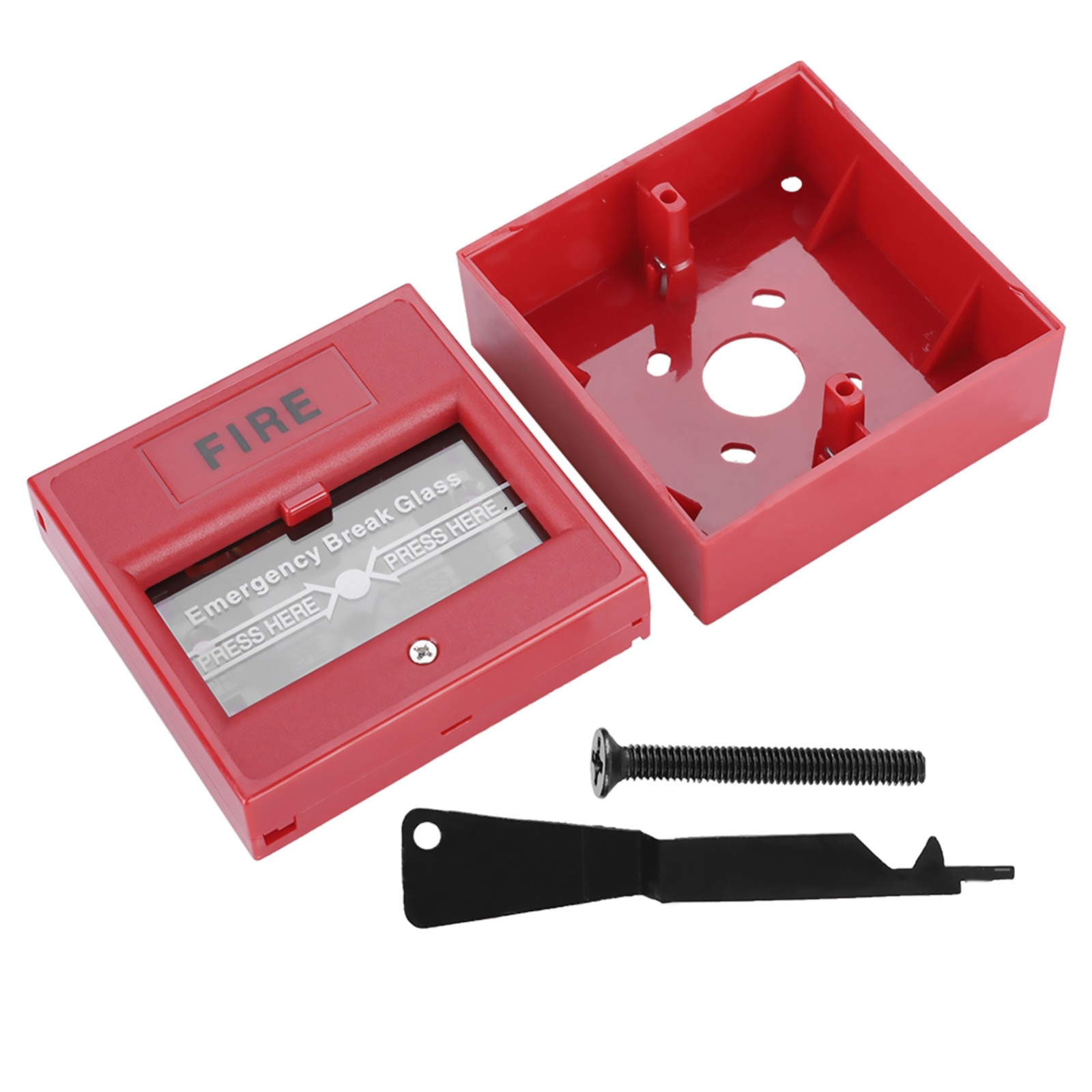 24-220V Emergency Door Release Button Fire Alarm Break Glass Exit Release Switch