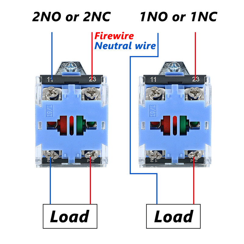 22mm Rotary Switches Selector Switch Latching Momentary 2/3 Position ON OFF