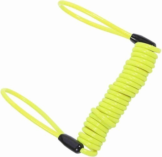 Motorcycle Reminder Cable, Bike Alarm Disc Lock Antitheft Security Spring Remind