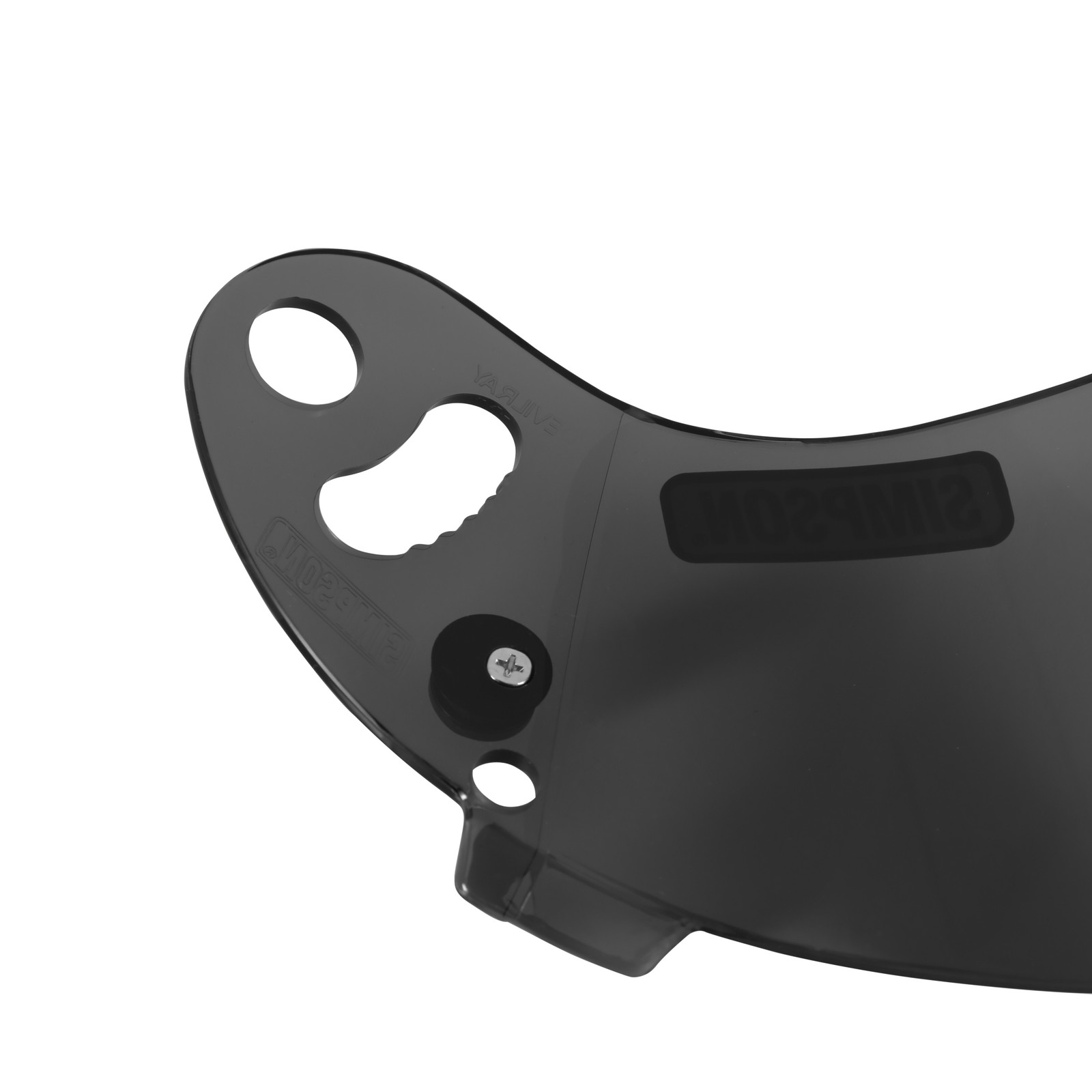 Simpson Racing 84301A Devil Ray Helmet Shield DArk Smoke