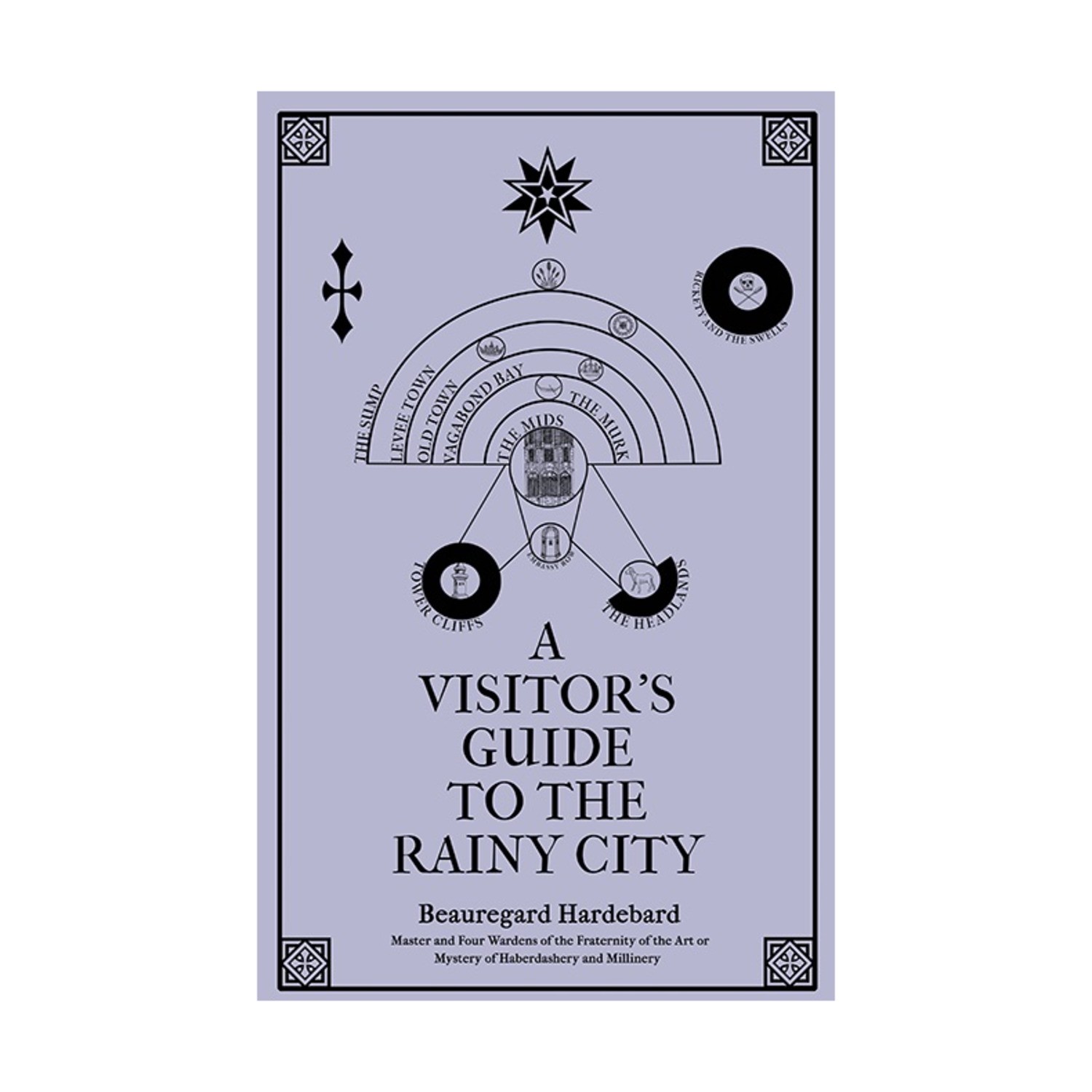 Superhero Necromancer Fantasy RPG Visitor's Guide to the Rainy City, A VG+