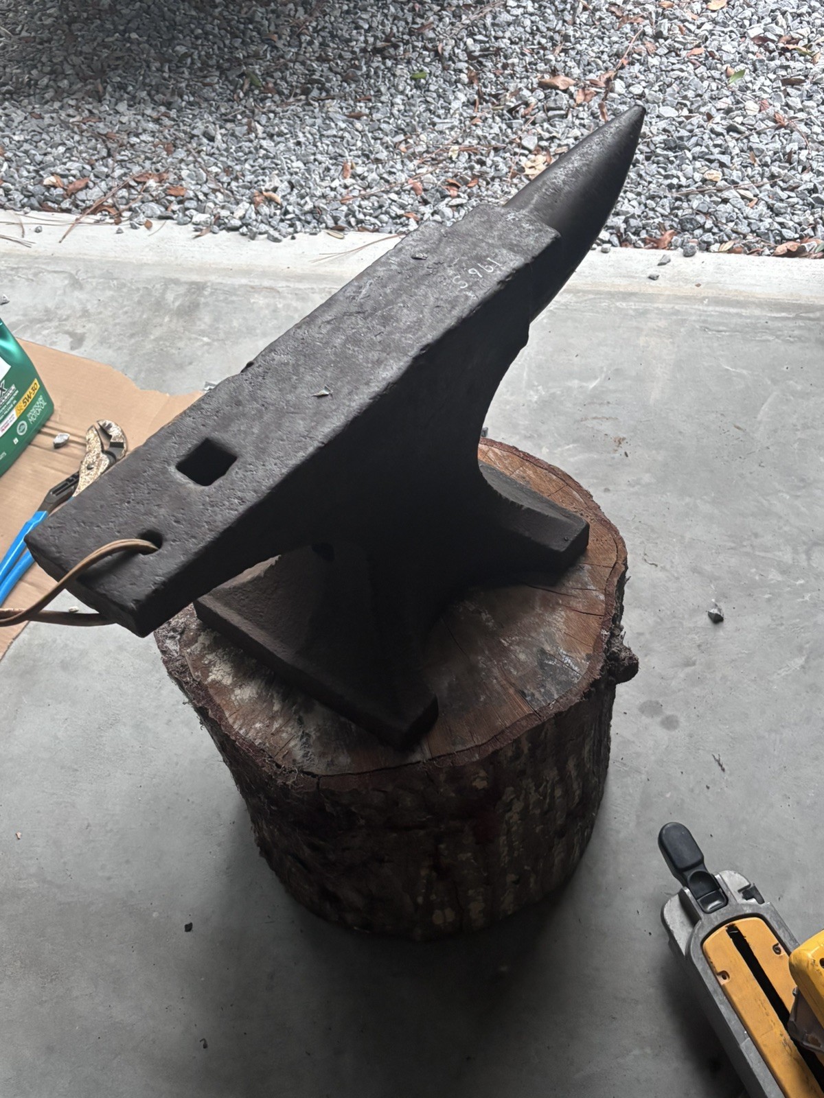 Swedish Soderfors “Paragon” Blacksmith’s Anvil - stamped 196lbs