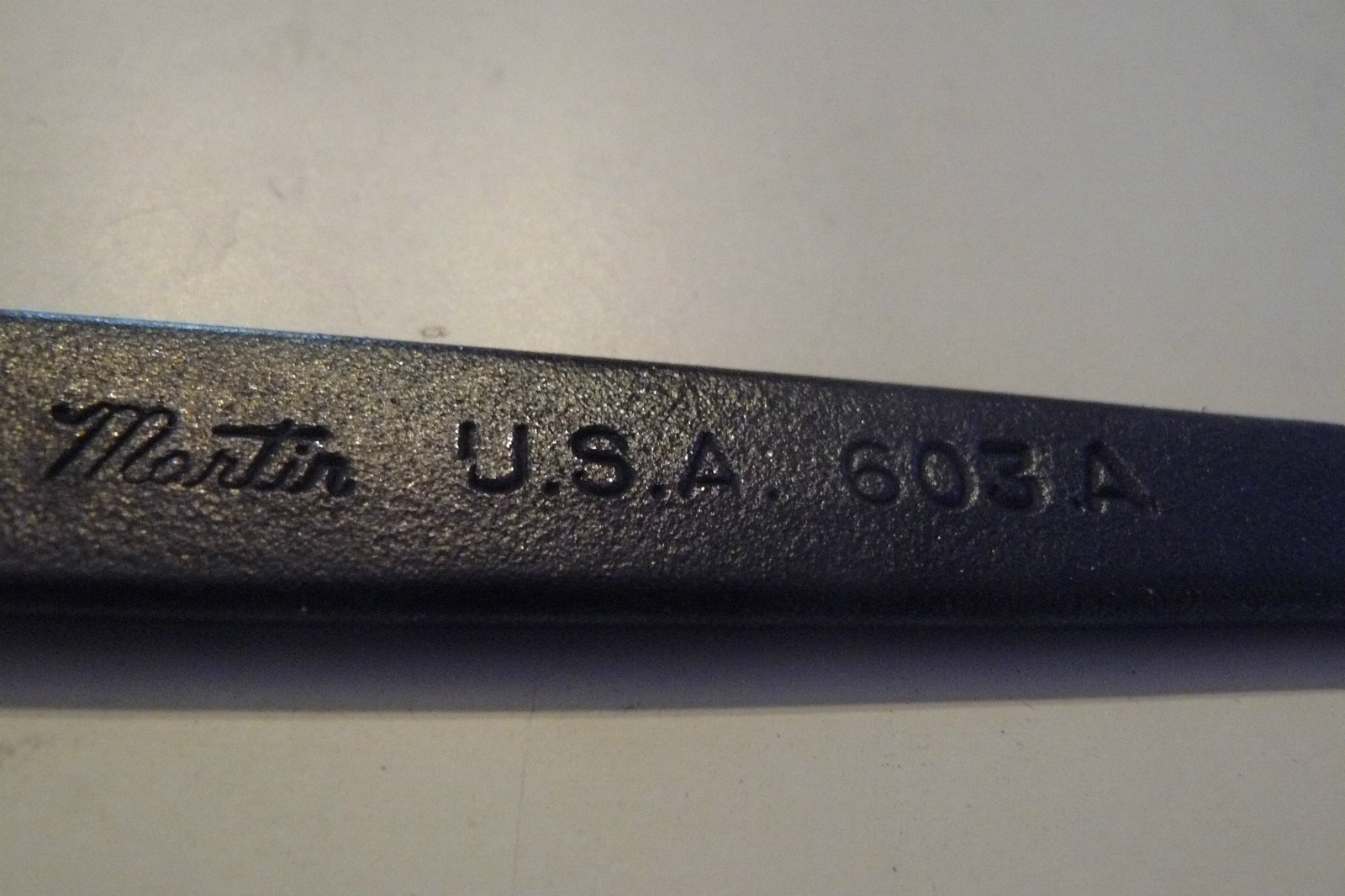Martin Tool & Forge 603A Angle Check Nut Wrench 5/8" New