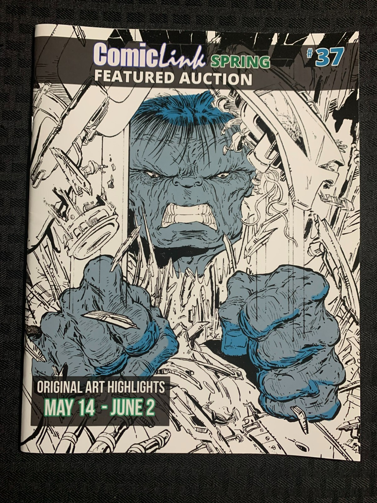 2020 May 14 COMICLINK Auction Catalog #37 FVF 7.0 Todd Mcfarlane Hulk