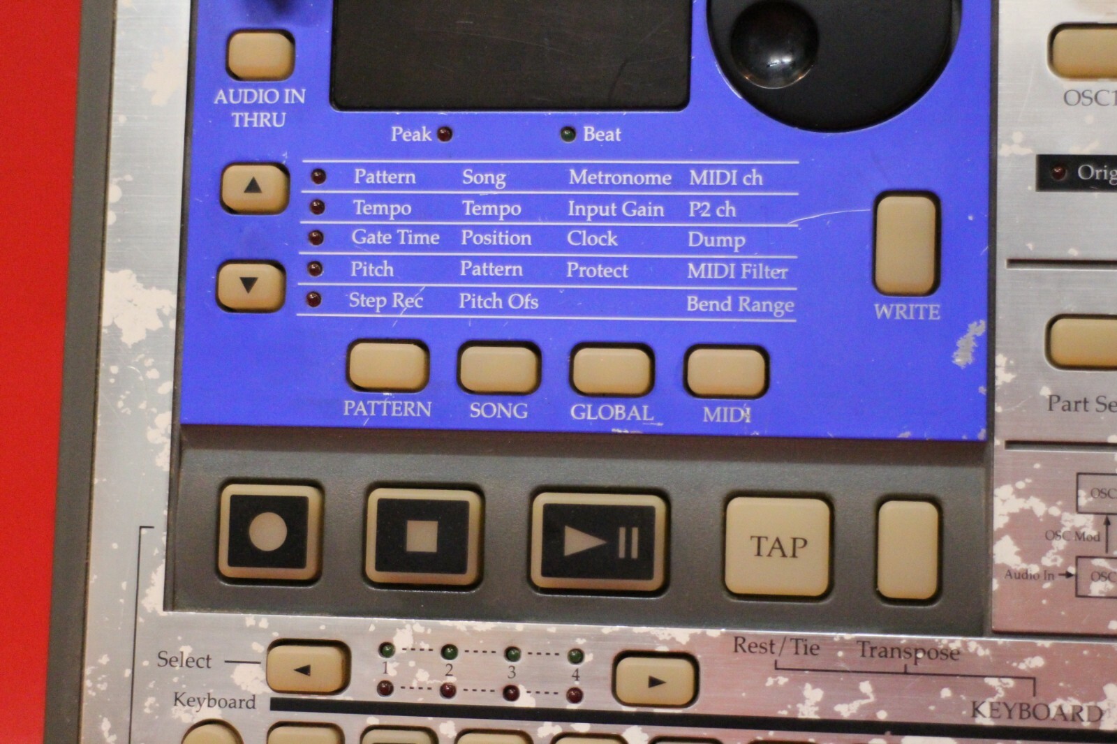 USED Korg Electribe EA-1 Analog Modeling Synth Sequencer EA 1 U1315 211021